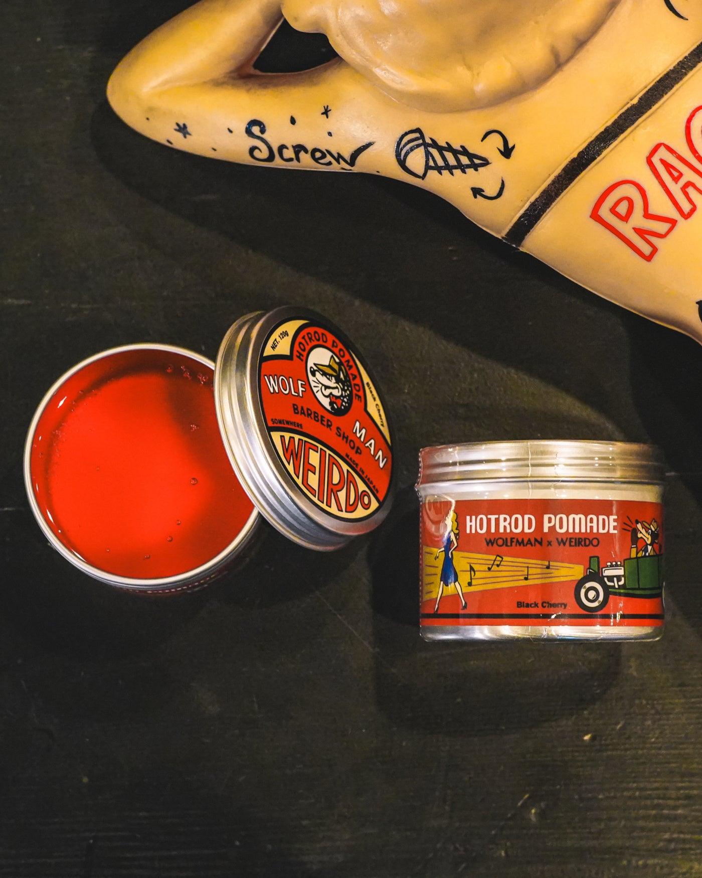 WEIRDO | WOLFMAN HOTROD POMADE - Black Cherry