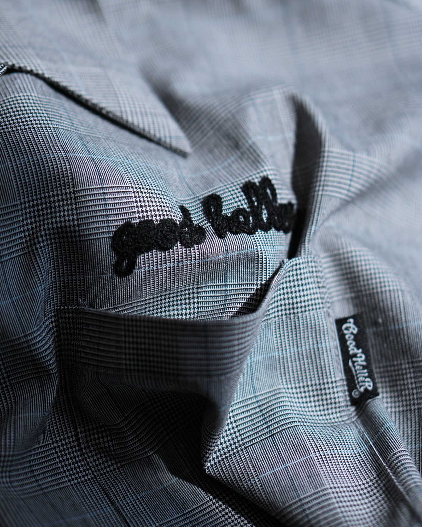 GOOD HELLER | GLEN CHECK S/S SHIRT