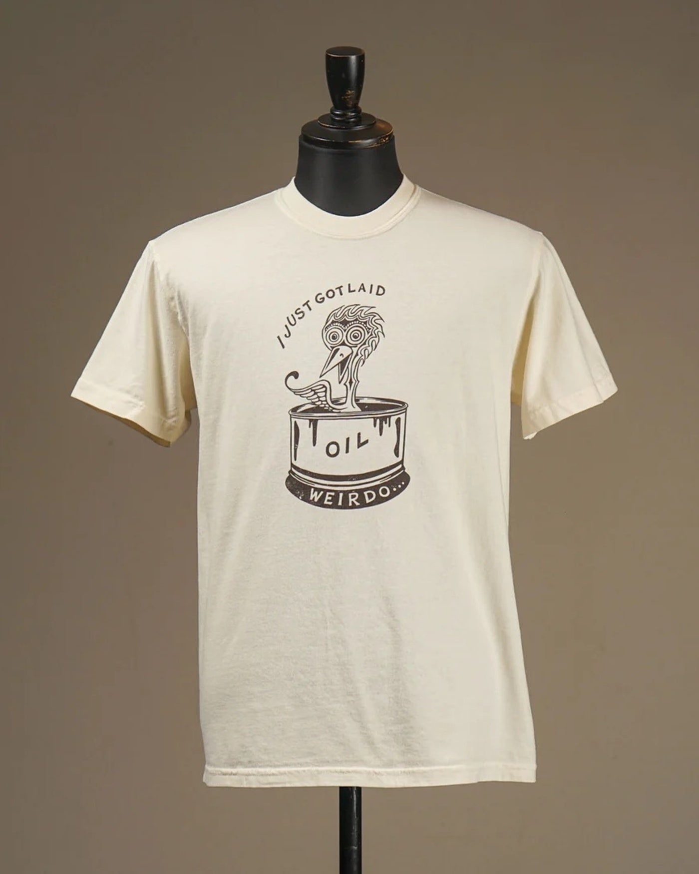 WEIRDO | I JUST GOT LAID - S/S T-SHIRTS - Fade Ivory