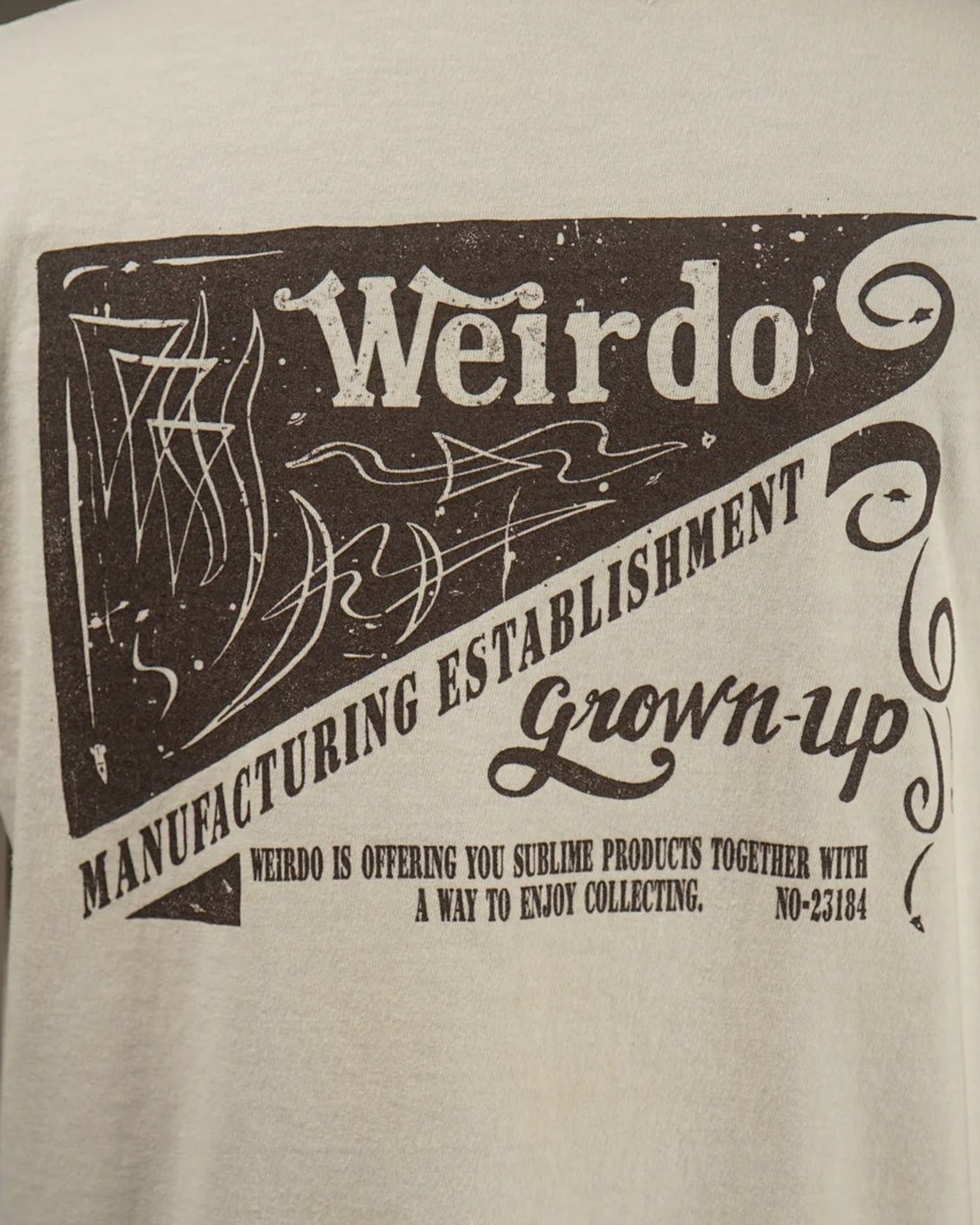 WEIRDO | I JUST GOT LAID - S/S T-SHIRTS - Fade Ivory