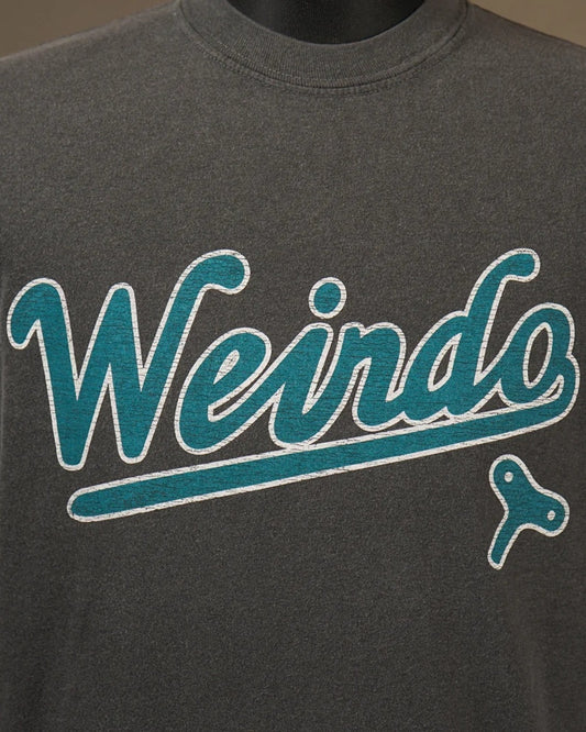 WEIRDO | WIND UP - S/S T-SHIRTS - Fade Black