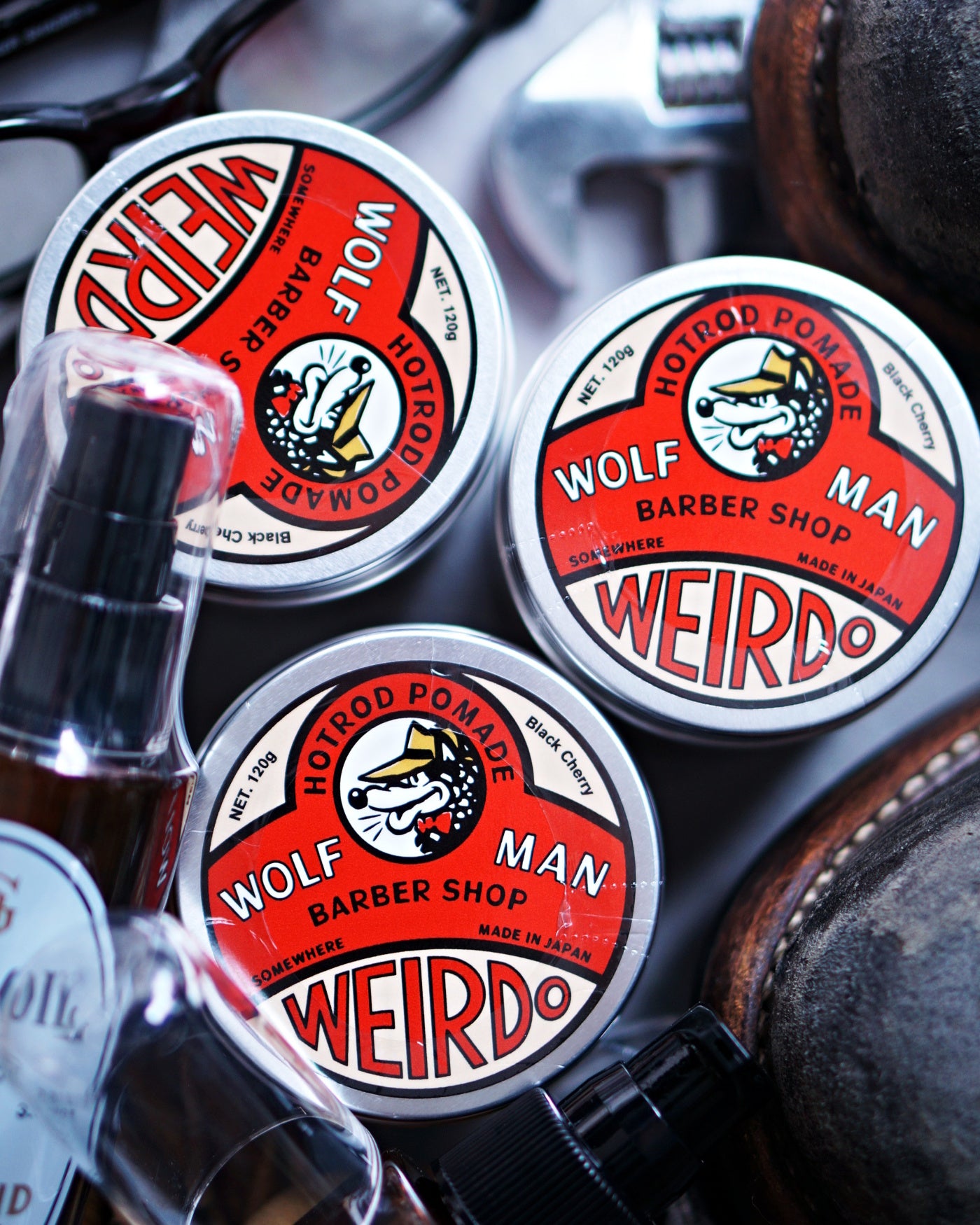 WEIRDO | WOLFMAN HOTROD POMADE - Black Cherry