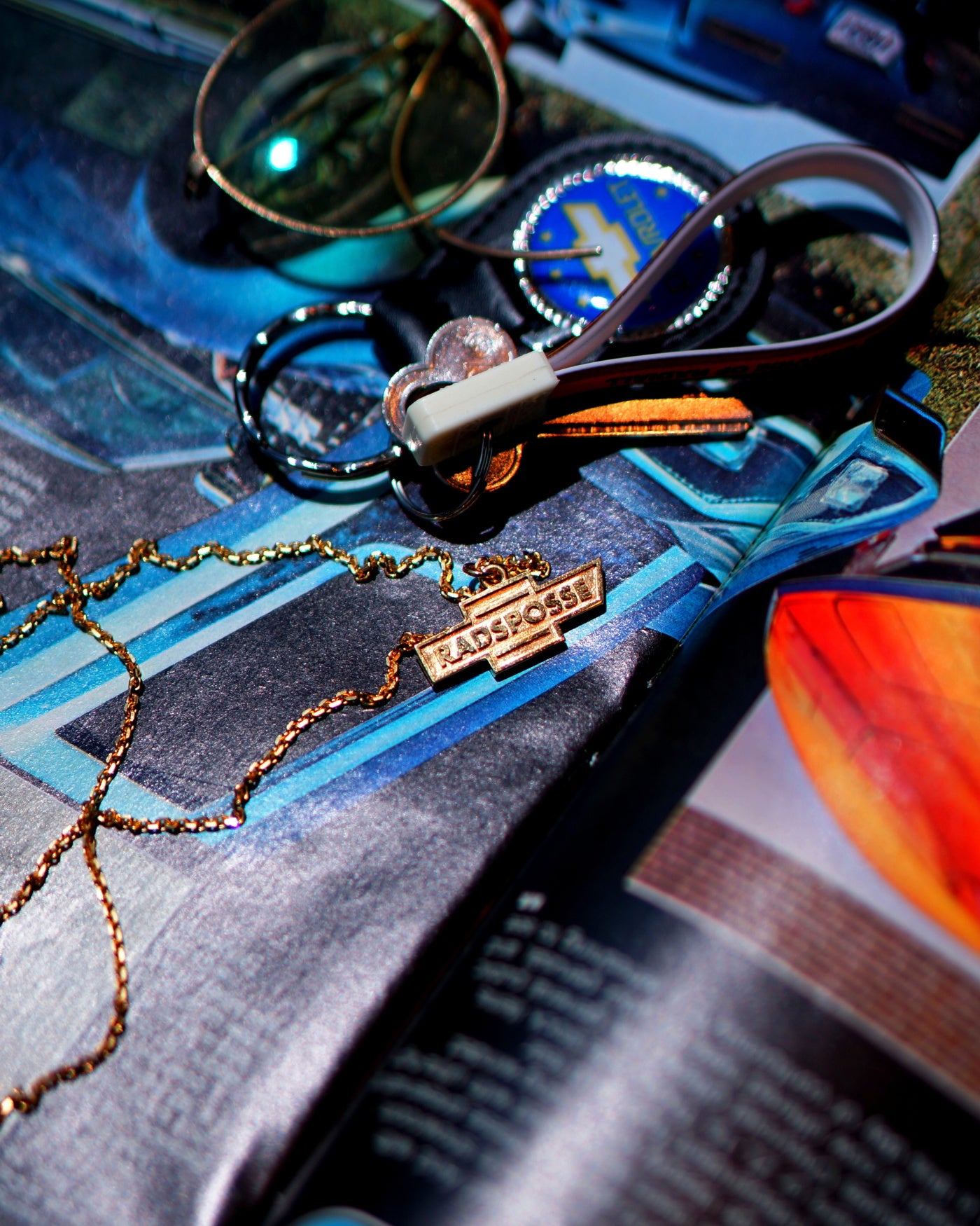 RADIALL | POSSE - EMBLEM NECKLACE - 18K Plated