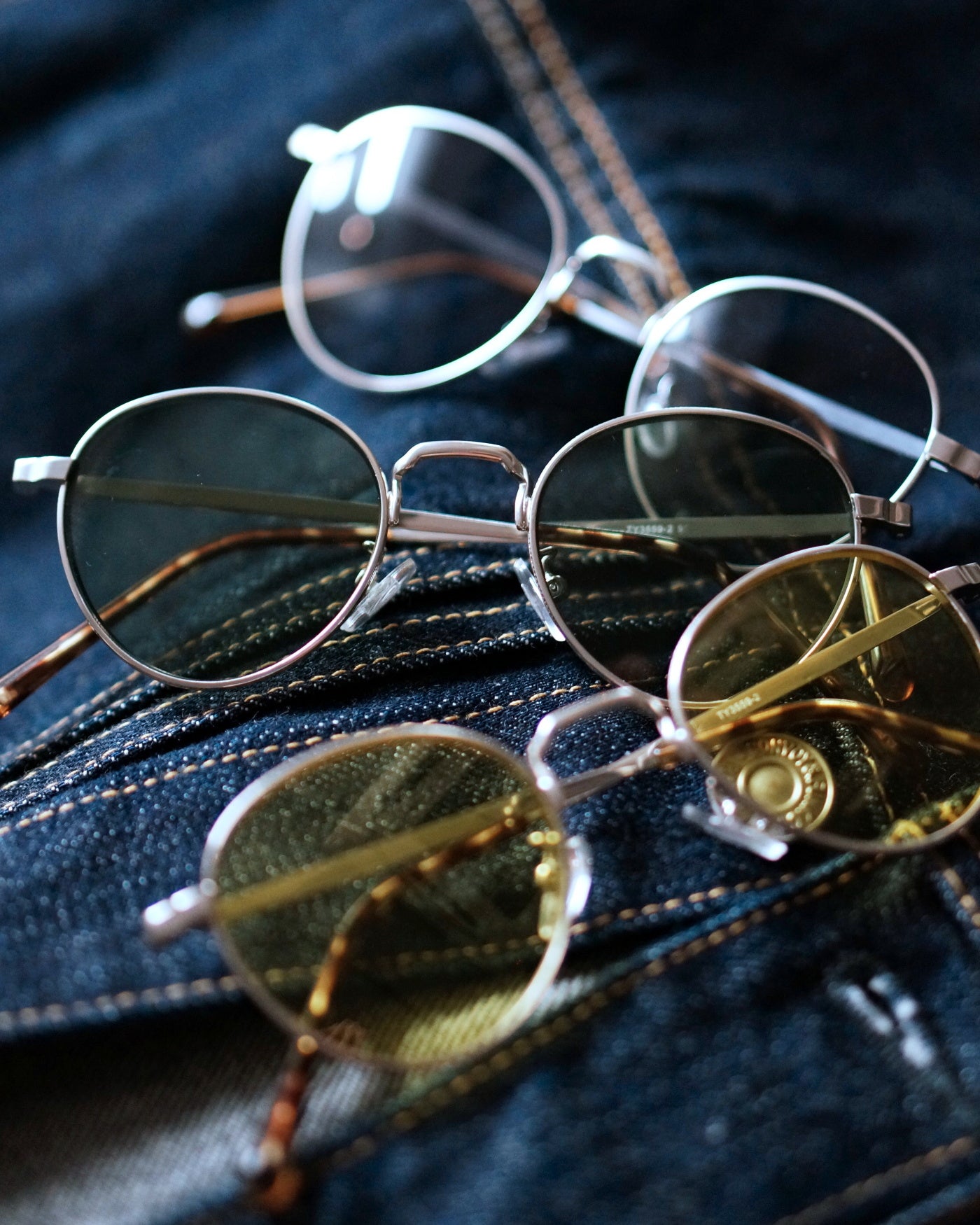 GOOD HELLER | METAL FRAME CIRCLE GLASSES