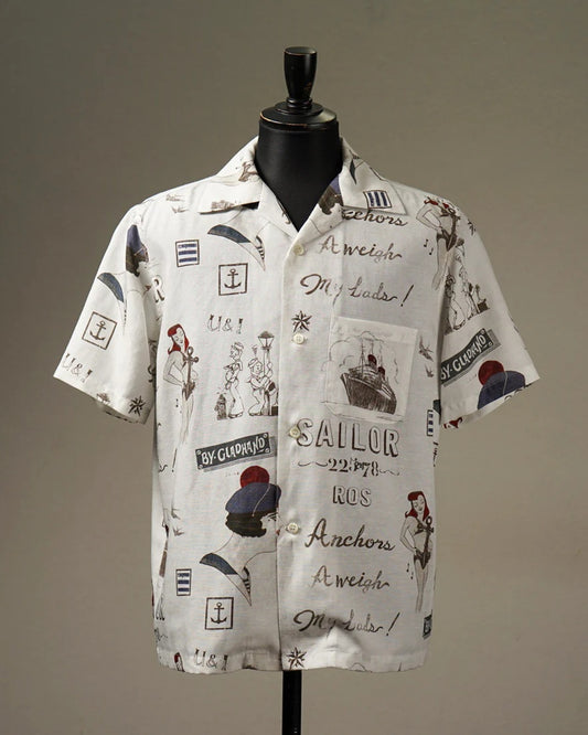 BY GLADHAND | JACK TAR - S/S SHIRTS - Ivory