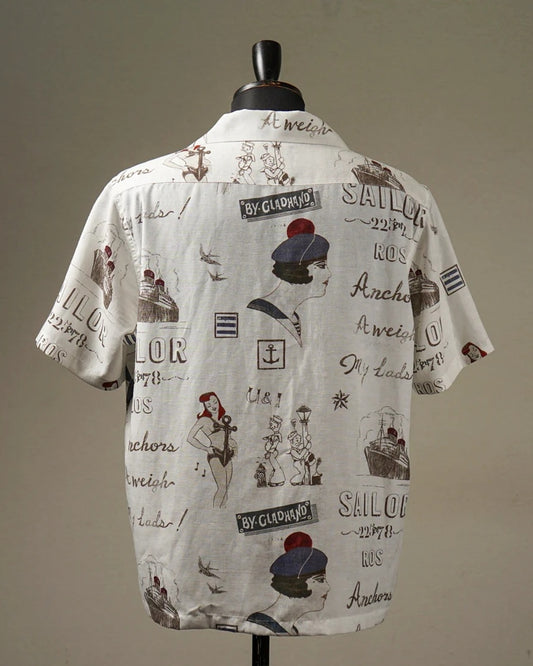 BY GLADHAND | JACK TAR - S/S SHIRTS - Ivory