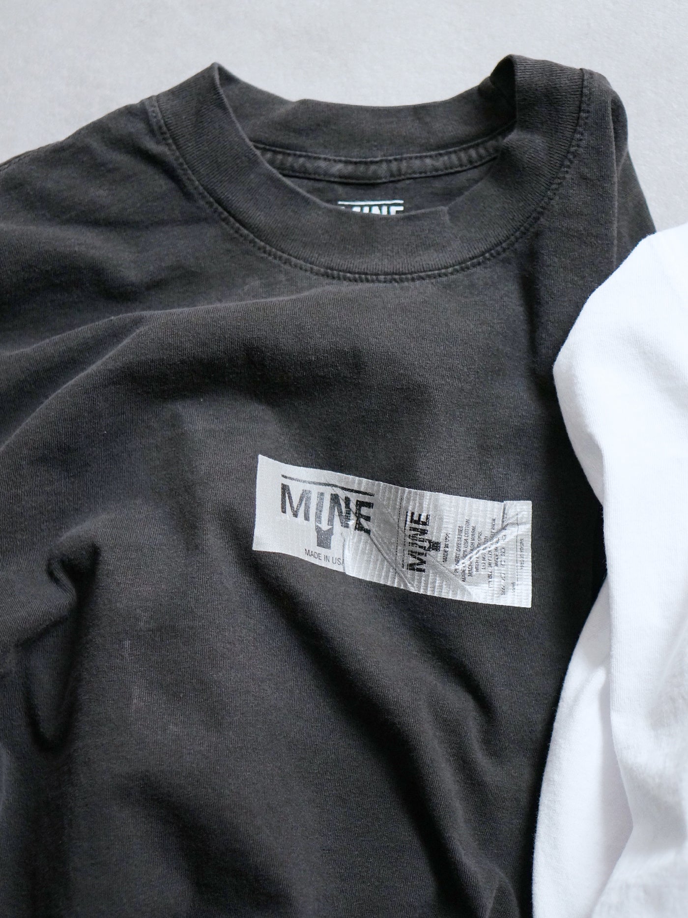 MINE USA | Duck Tape L/S Shirt - PD Black