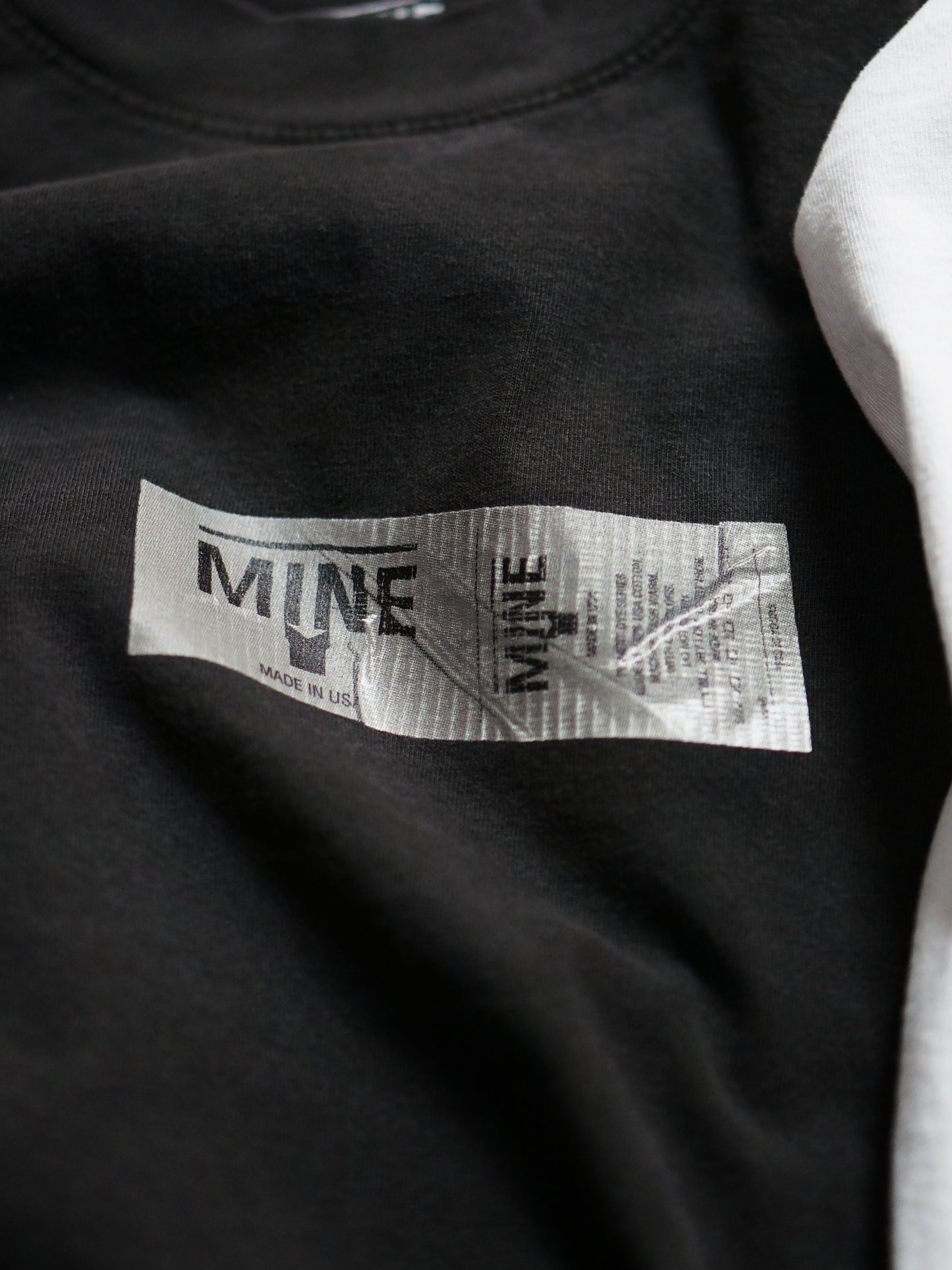 MINE USA | Duck Tape L/S Shirt - PD Black