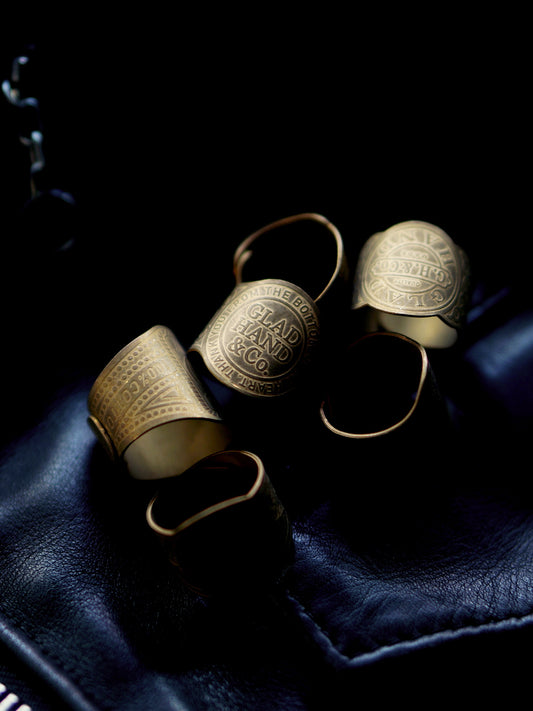 GLADHAND & Co. | CIGAR TAG RING - Gold