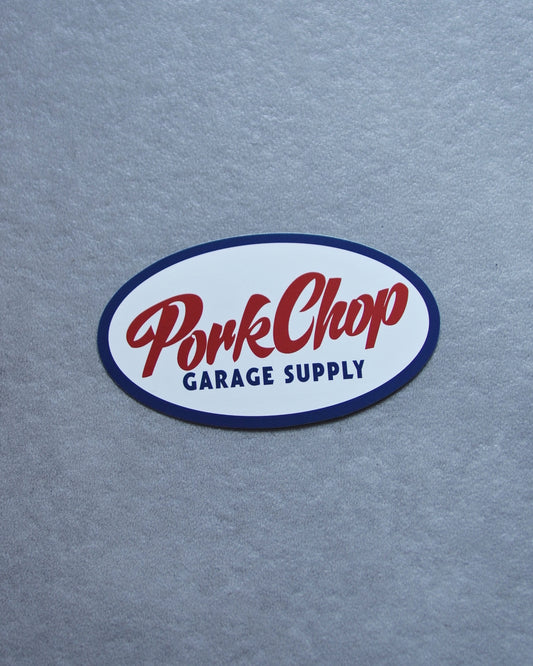 PORKCHOP | OVAL TRICO STICKER