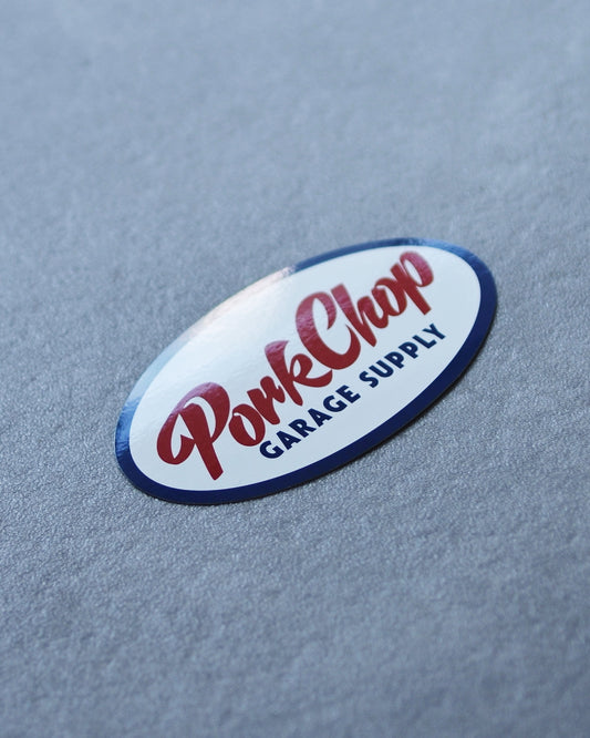 PORKCHOP | OVAL TRICO STICKER