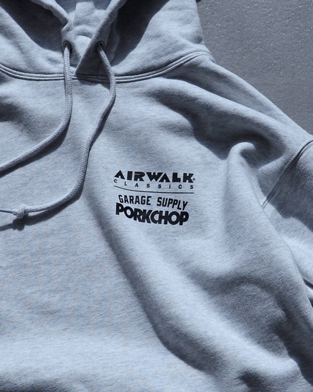 PORKCHOP | AIR PORK HOODIE - Ash Gray