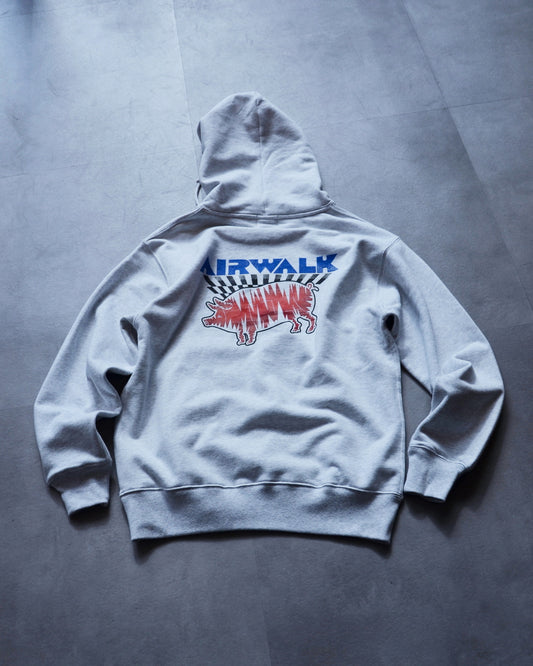 PORKCHOP | AIR PORK HOODIE - Ash Gray