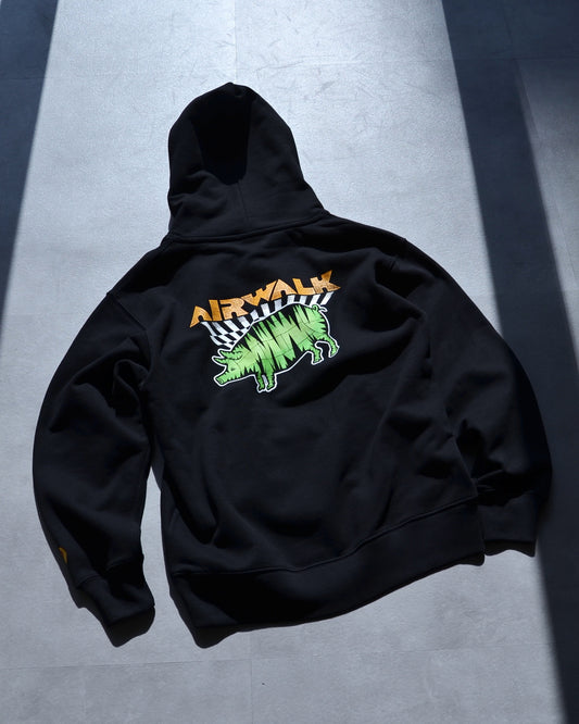PORKCHOP | AIR PORK HOODIE - Black