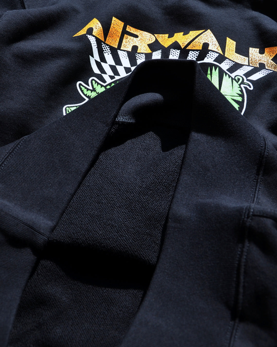 PORKCHOP | AIR PORK HOODIE - Black