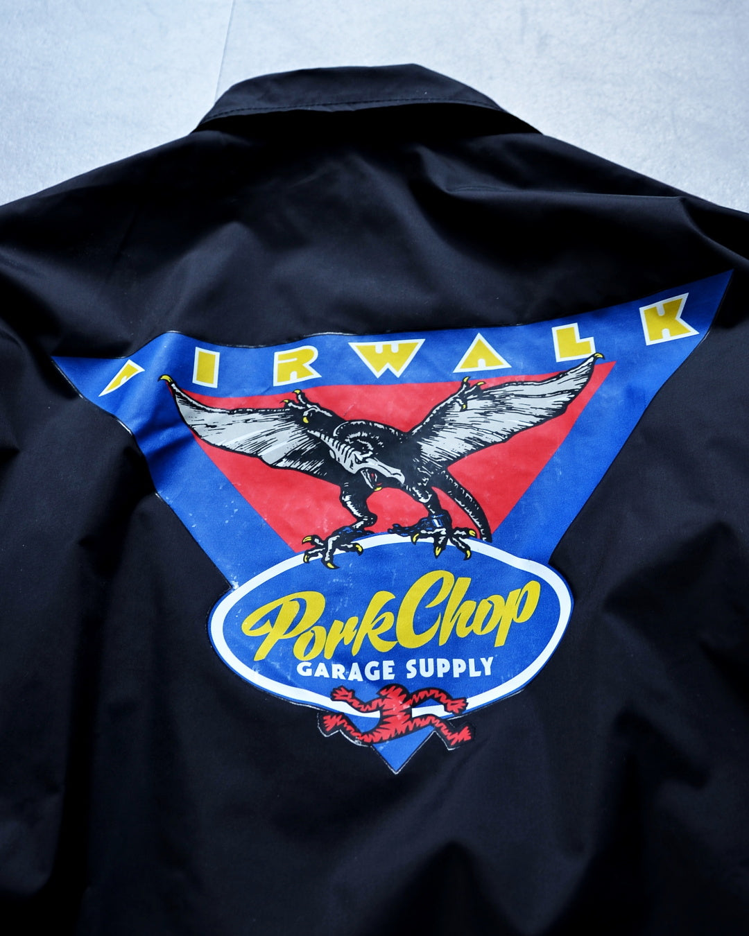 PORKCHOP | AP TRIANGLE COACH JKT - Black