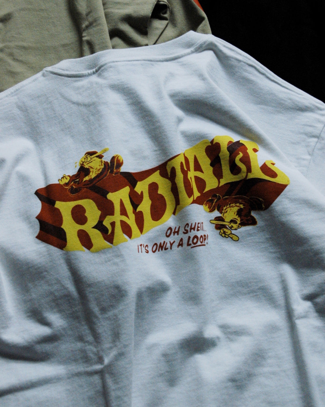 RADIALL | LO-N-SLO - CREW NECK T-SHIRT L/S - White