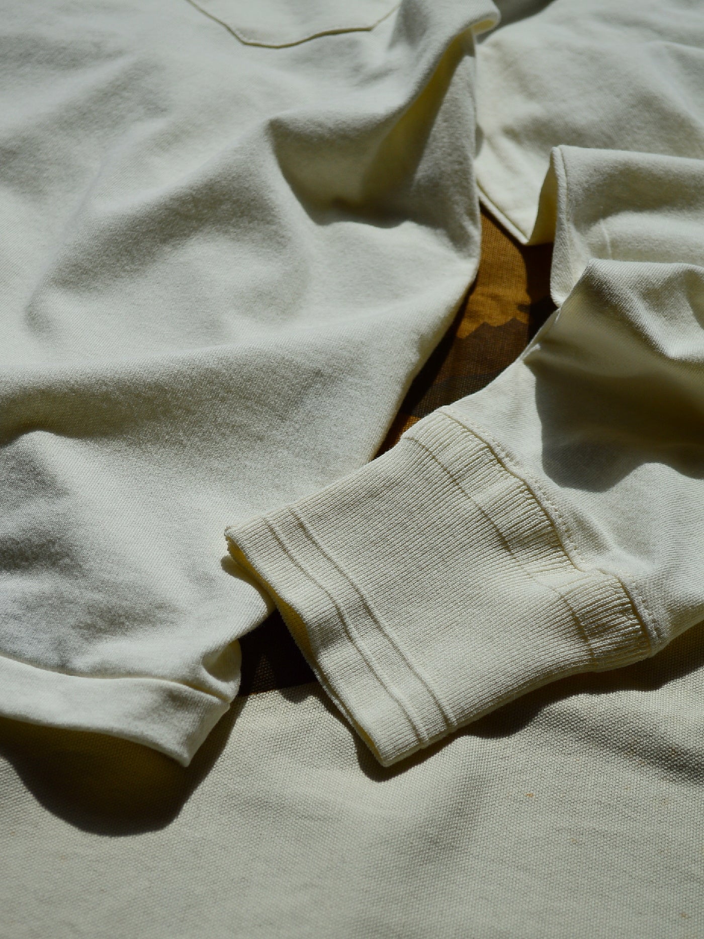 GLADHAND & Co. | STANDARD HENRY POCKET L/S T-SHIRTS - White