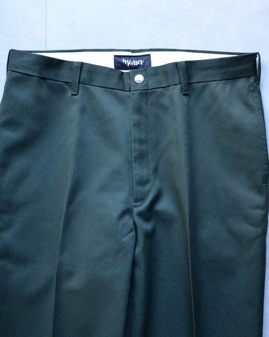 PORKCHOP | HOPSACK PANTS P - Green