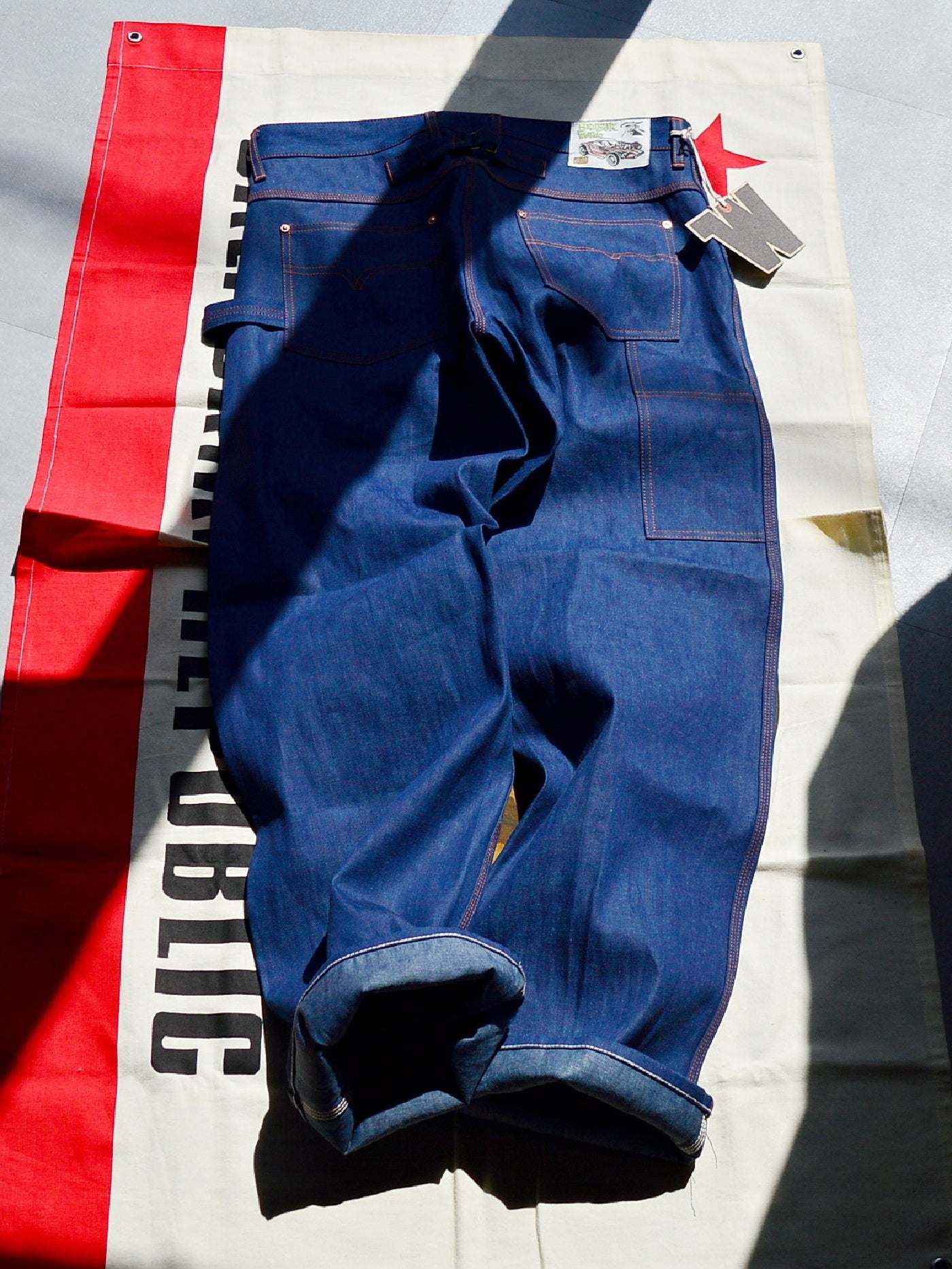 WEIRDO | BEATNIK - DENIM PANTS / WRD5126 - Indigo