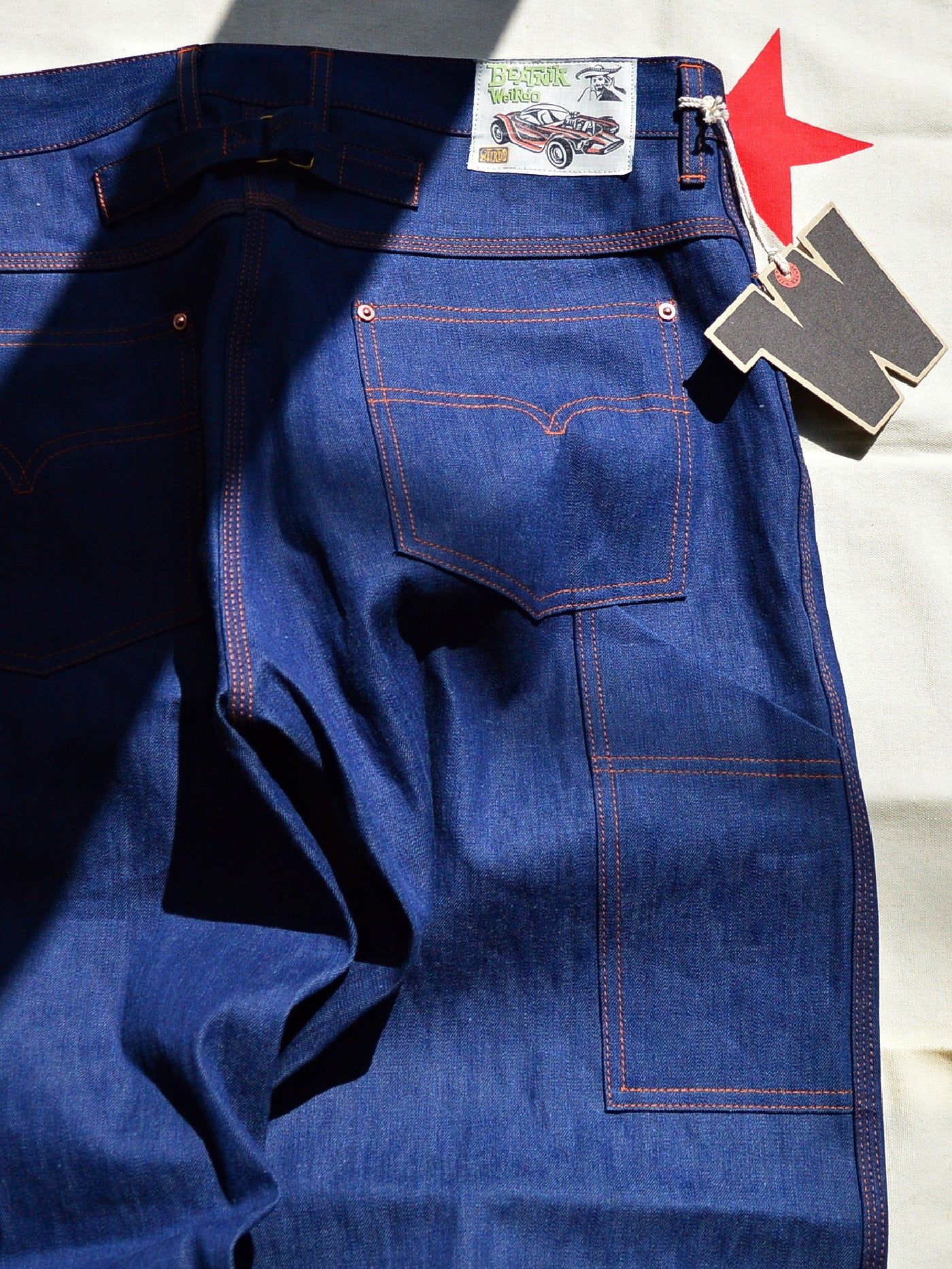 WEIRDO | BEATNIK - DENIM PANTS / WRD5126 - Indigo