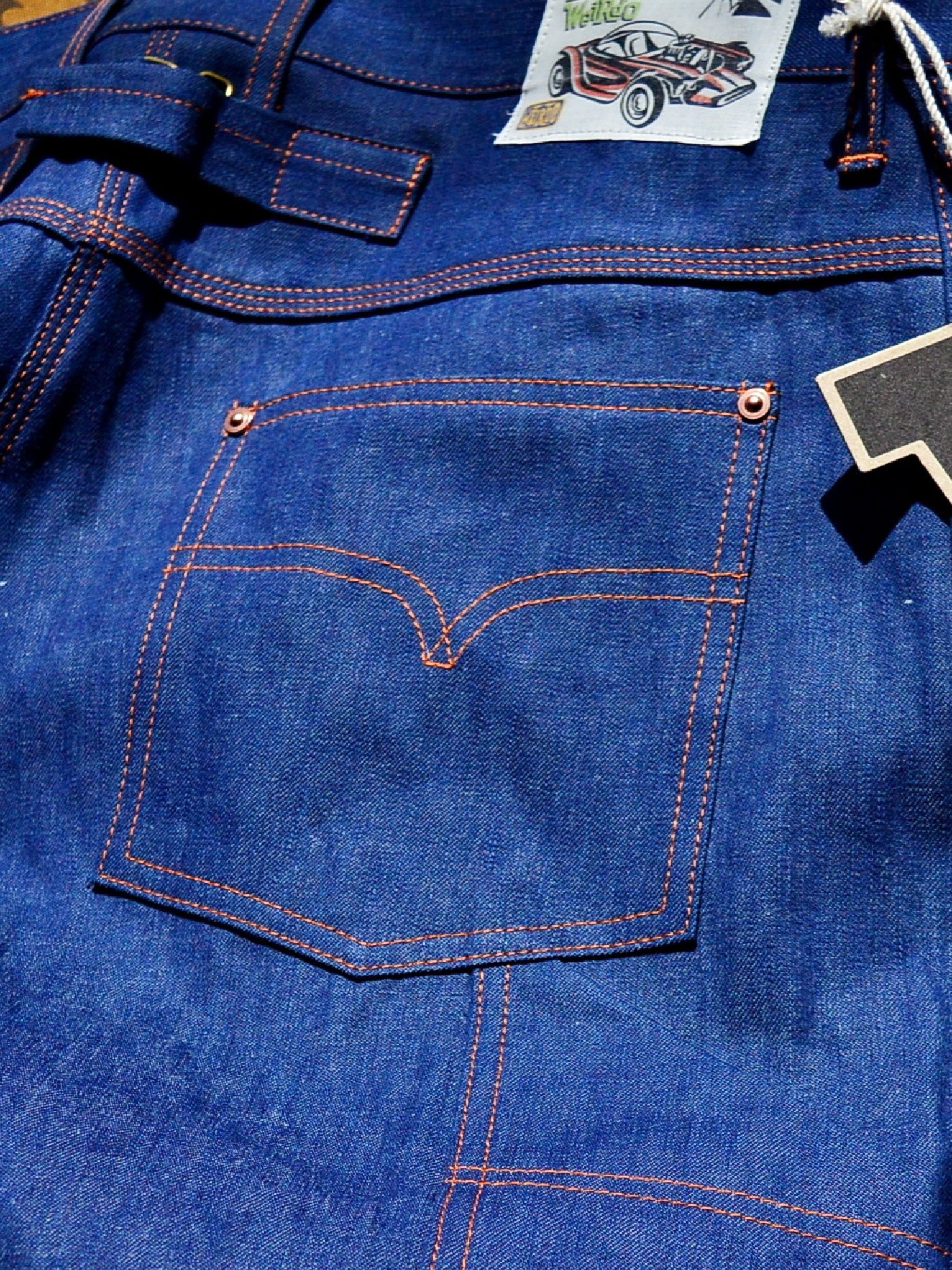 WEIRDO | BEATNIK - DENIM PANTS / WRD5126 - Indigo