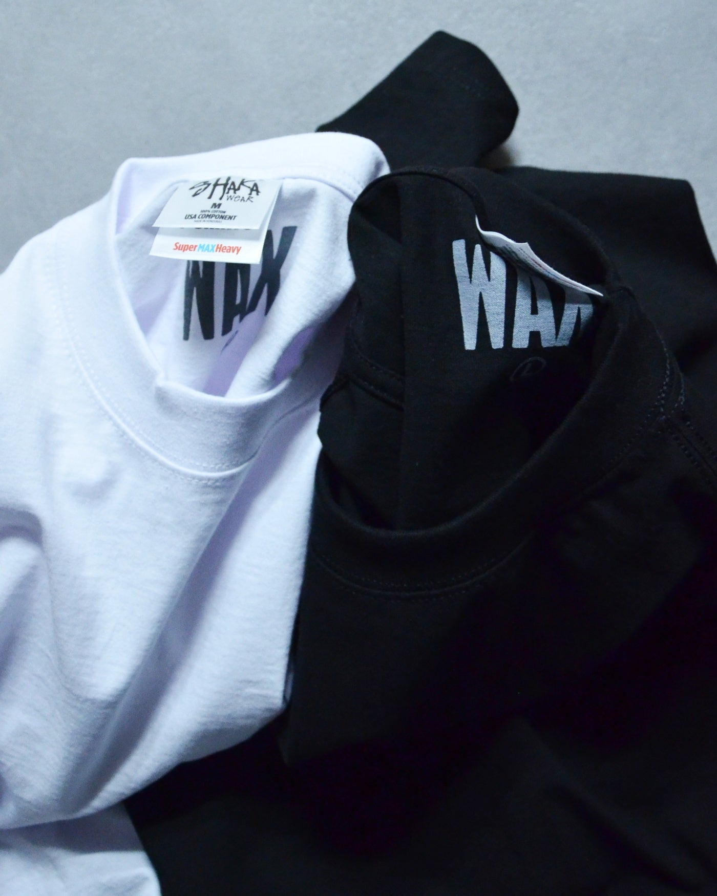 WAX | Yin-Yang MAX WEIGHT TEE - Black