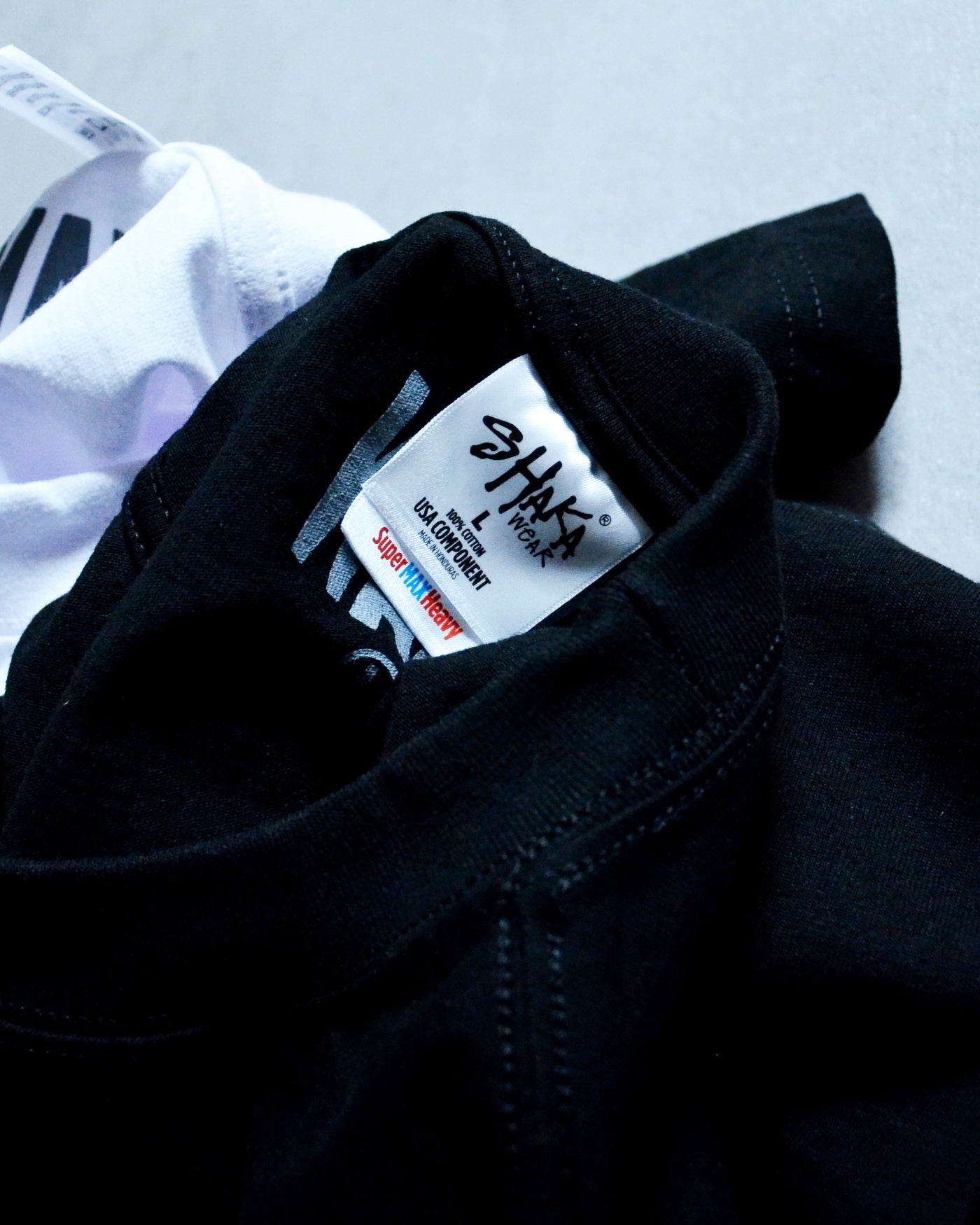 WAX | Yin-Yang MAX WEIGHT TEE - Black