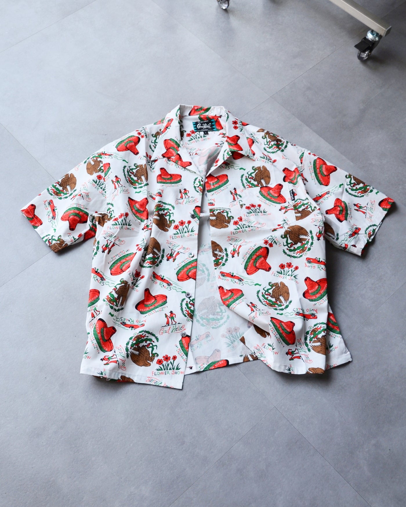 GOOD HELLER | MEXICAN ALL OVER PATTERN S/S SHIRT