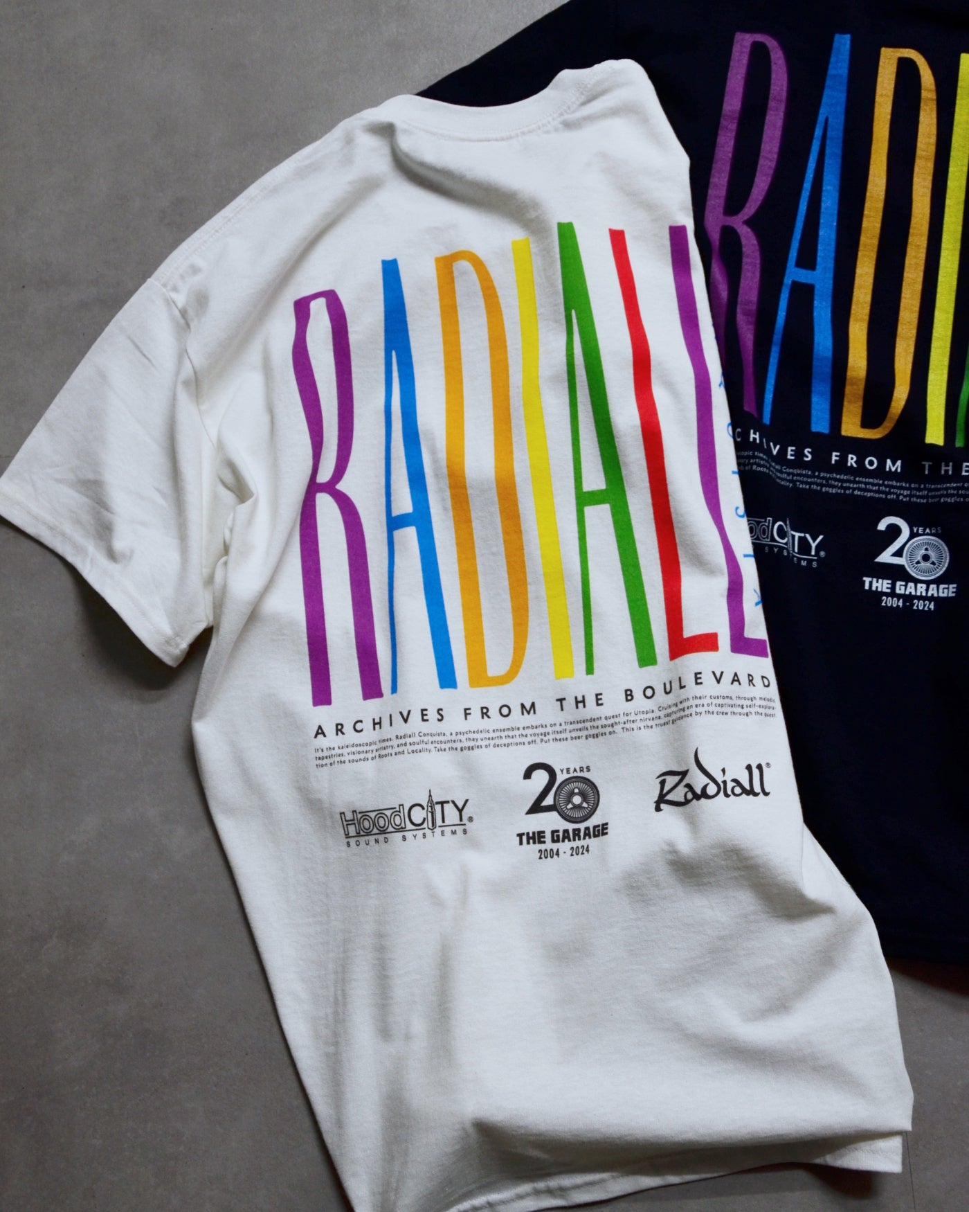 RADIALL | CONQUISTA - CREW NECK T-SHIRT S/S - White