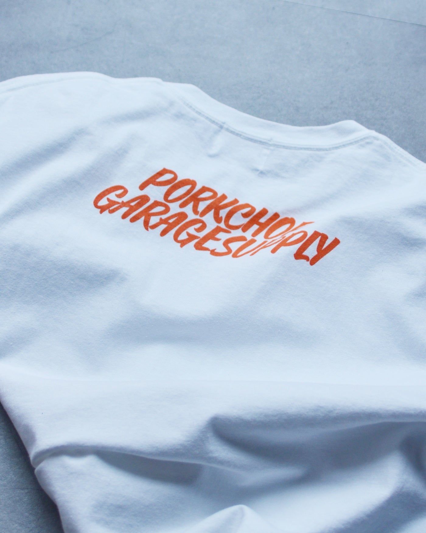 PORKCHOP | MV LOGO TEE - White