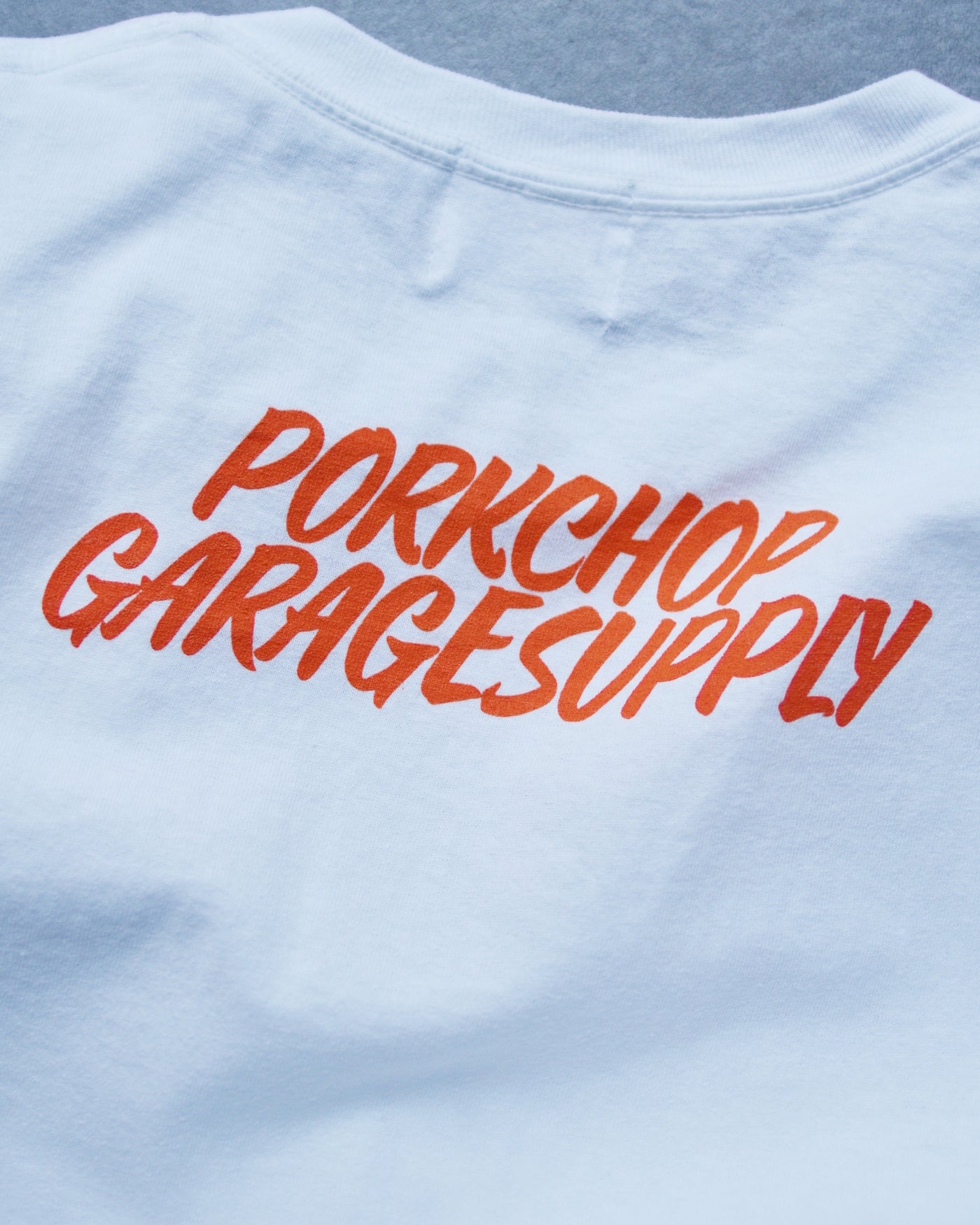 PORKCHOP | MV LOGO TEE - White