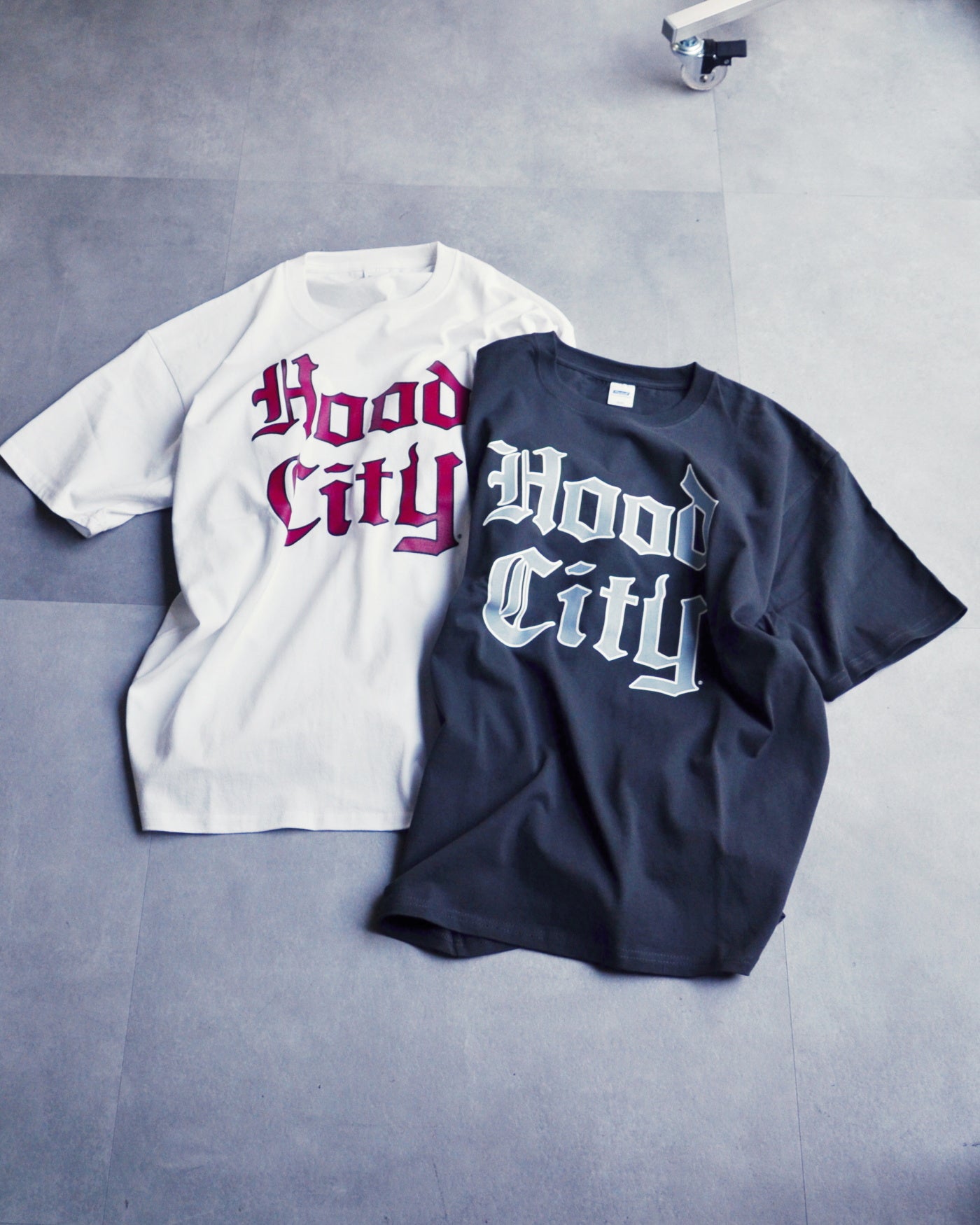 RADIALL | HOOD CITY - CREW NECK T-SHIRT S/S - White