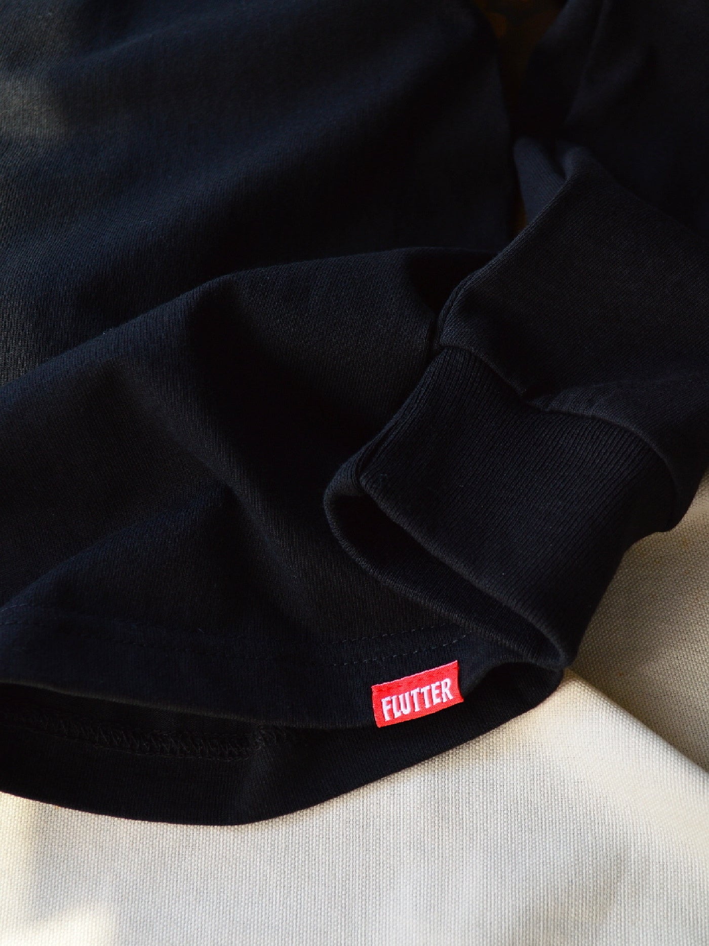 FLUTTER | OG Logo L/S Tee - Black