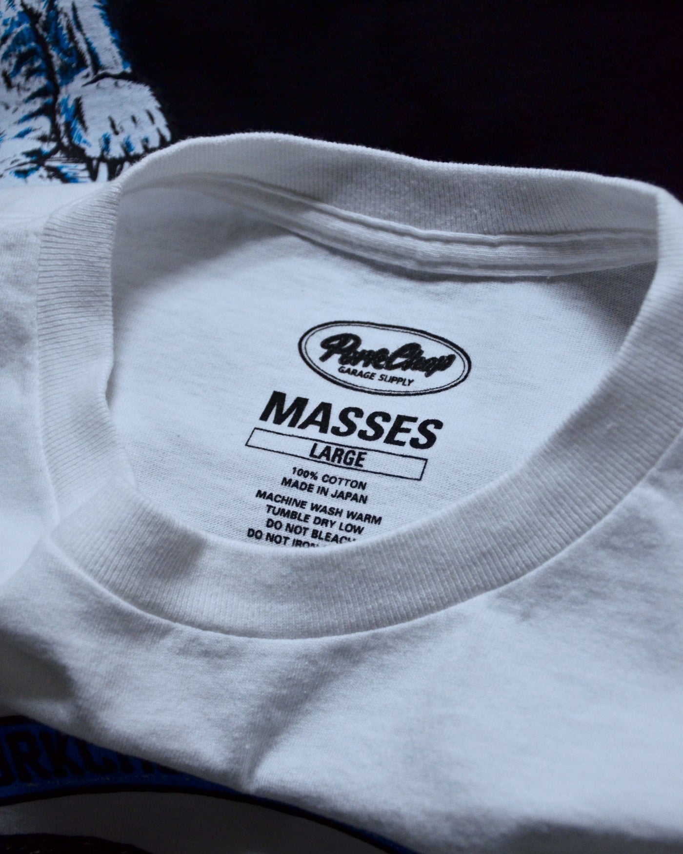 PORKCHOP | POLAR BEAR P T-SHIRT - White