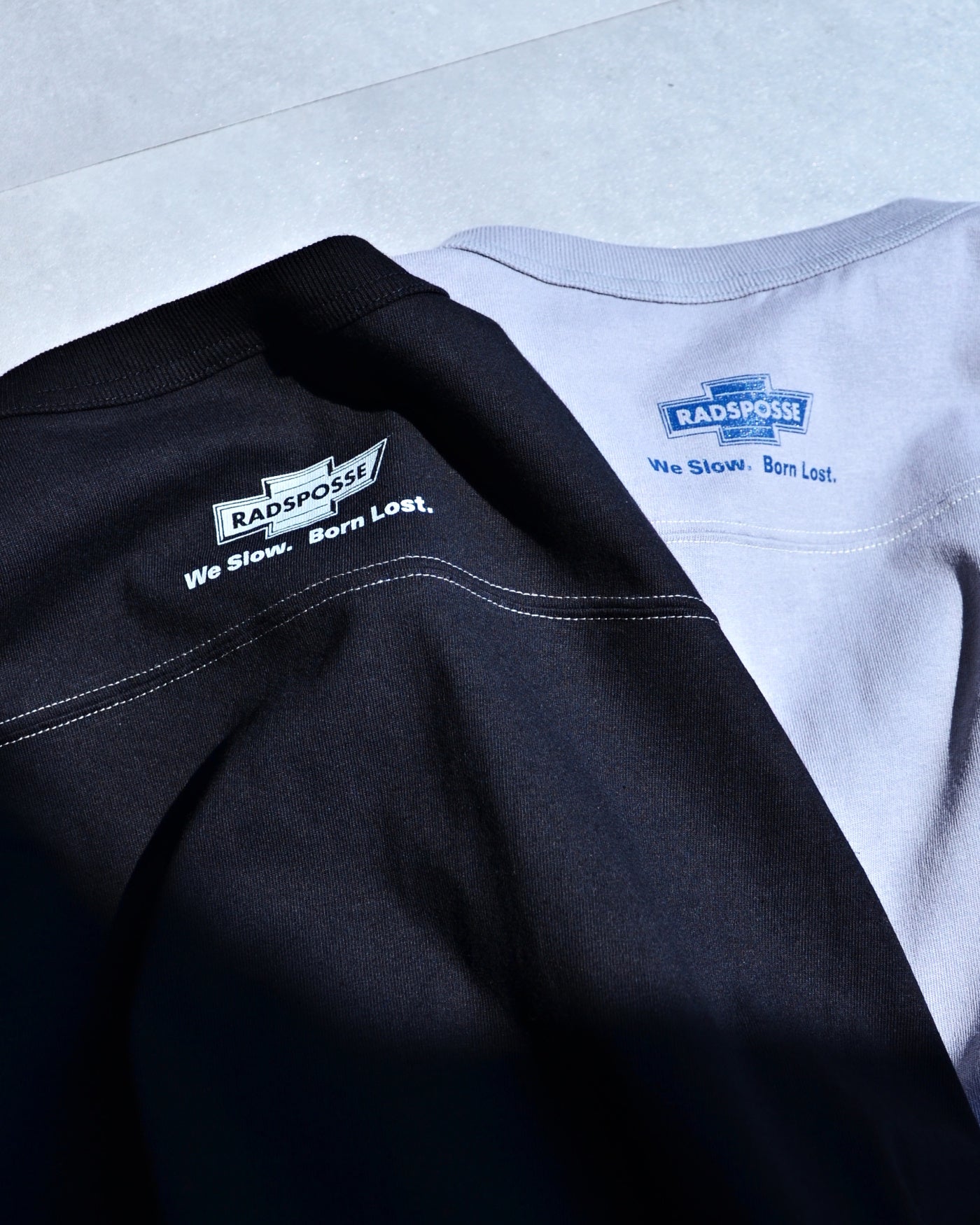 RADIALL | HOOD CITY - FOOTBALL T-SHIRT CROPPED SLEEVE - Black