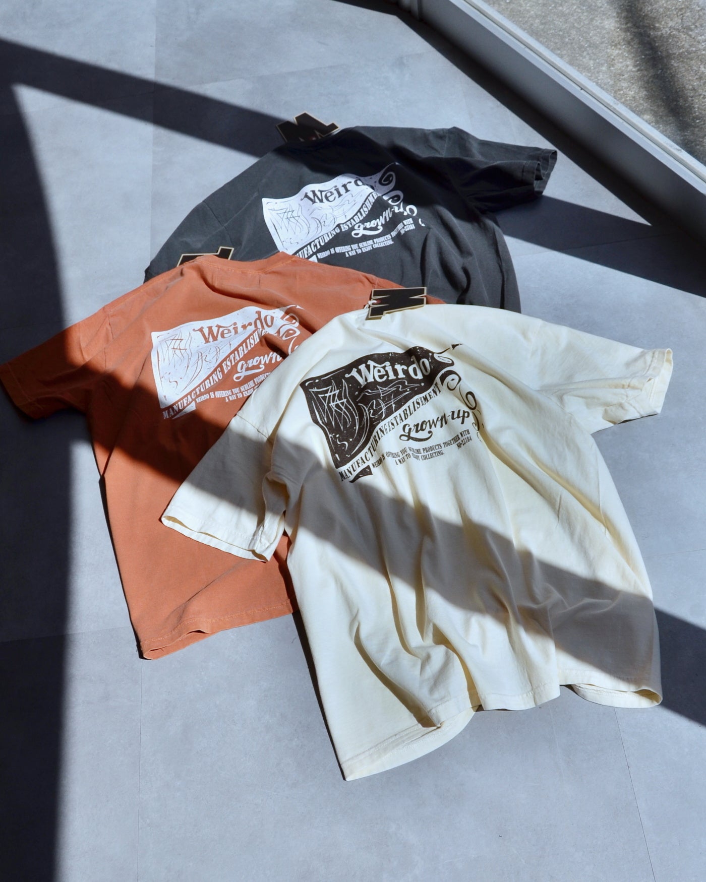 WEIRDO | I JUST GOT LAID - S/S T-SHIRTS - Fade Ivory