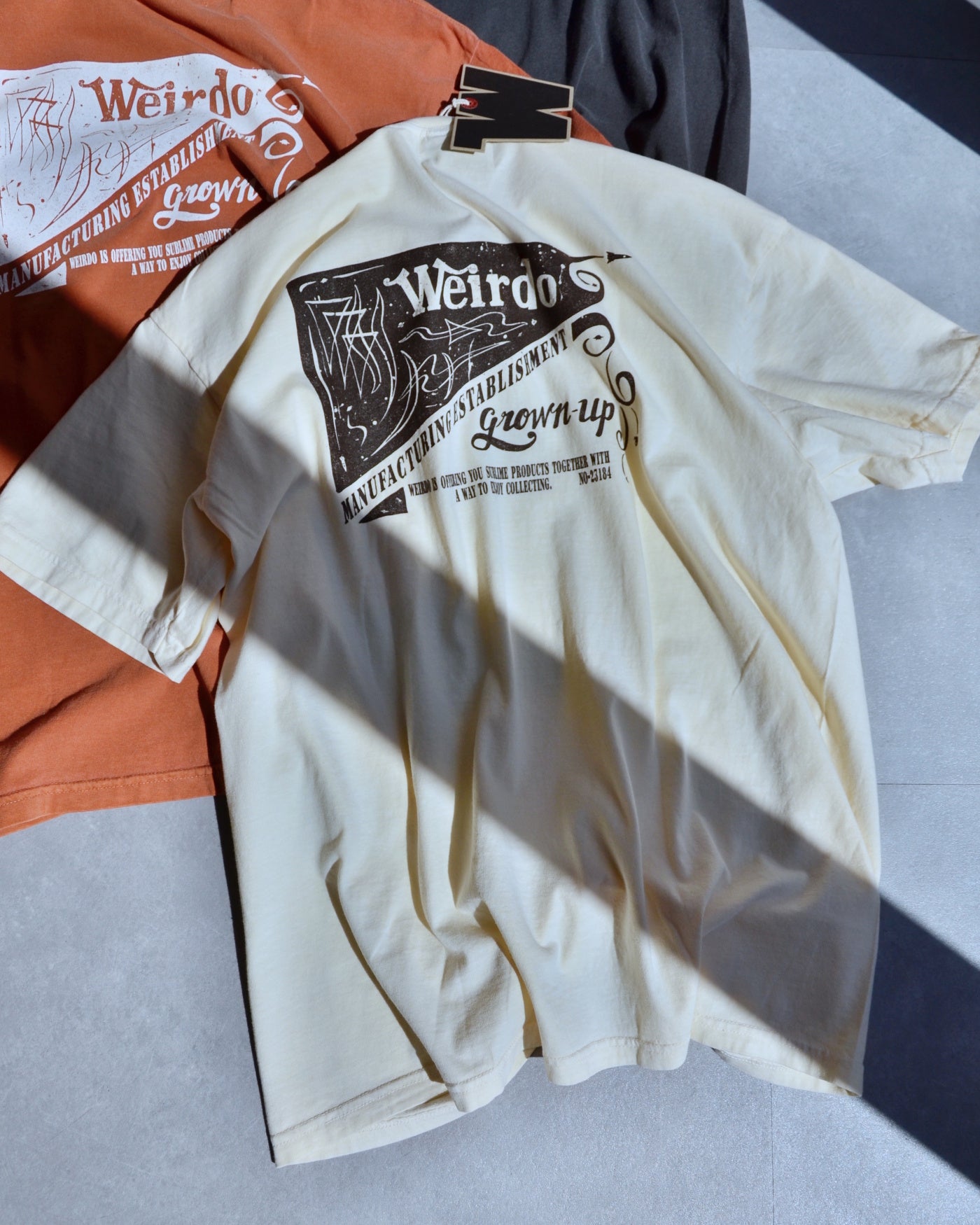 WEIRDO | I JUST GOT LAID - S/S T-SHIRTS - Fade Ivory