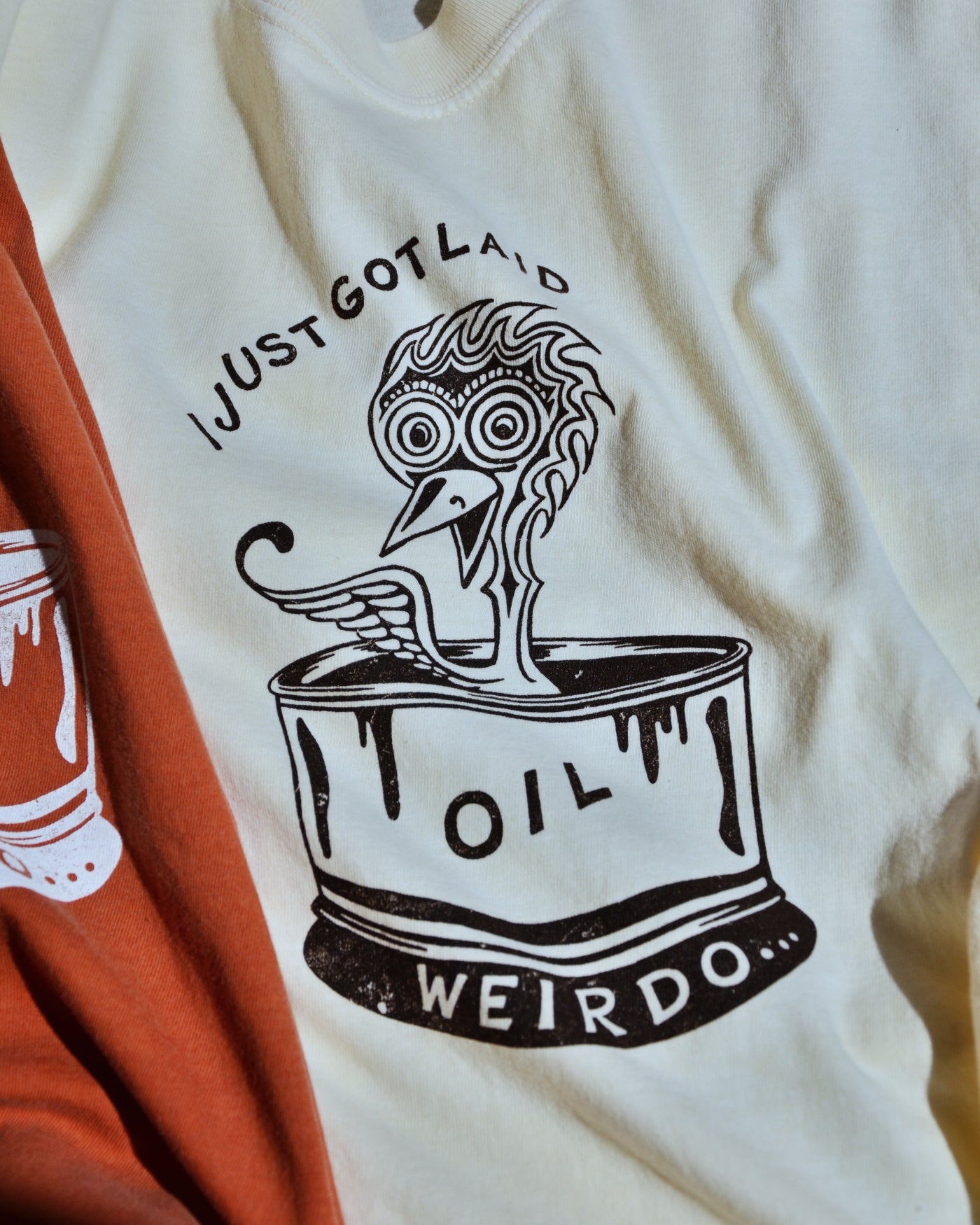 WEIRDO | I JUST GOT LAID - S/S T-SHIRTS - Fade Ivory