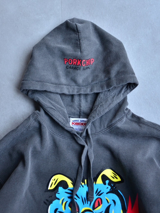 PORKCHOP | MASA SCULP HOODIE A - Acid Black