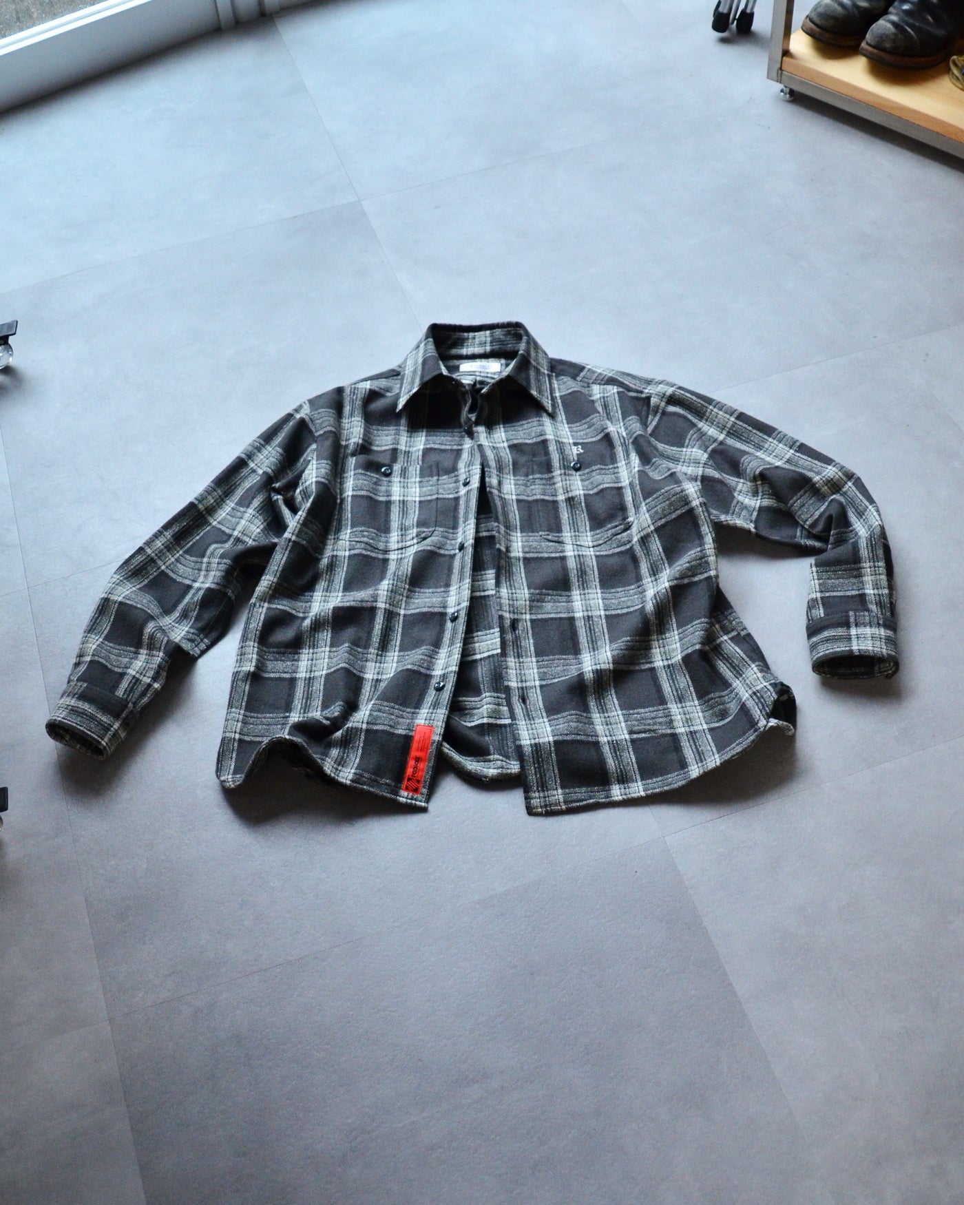 RADIALL | LO-N-SLO - C.P.O. SHIRT L/S - Black