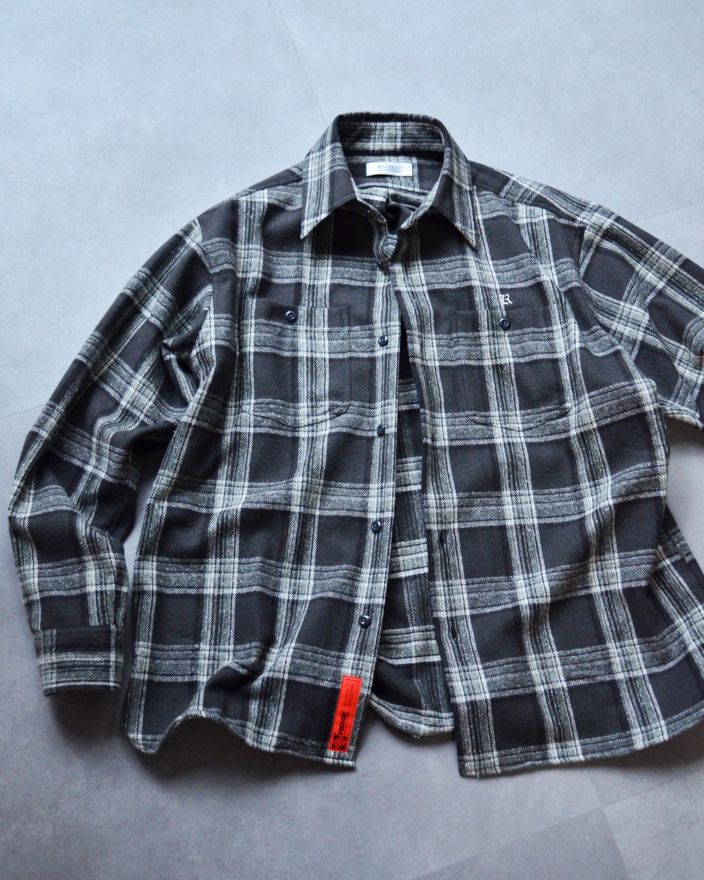 RADIALL | LO-N-SLO - C.P.O. SHIRT L/S - Black