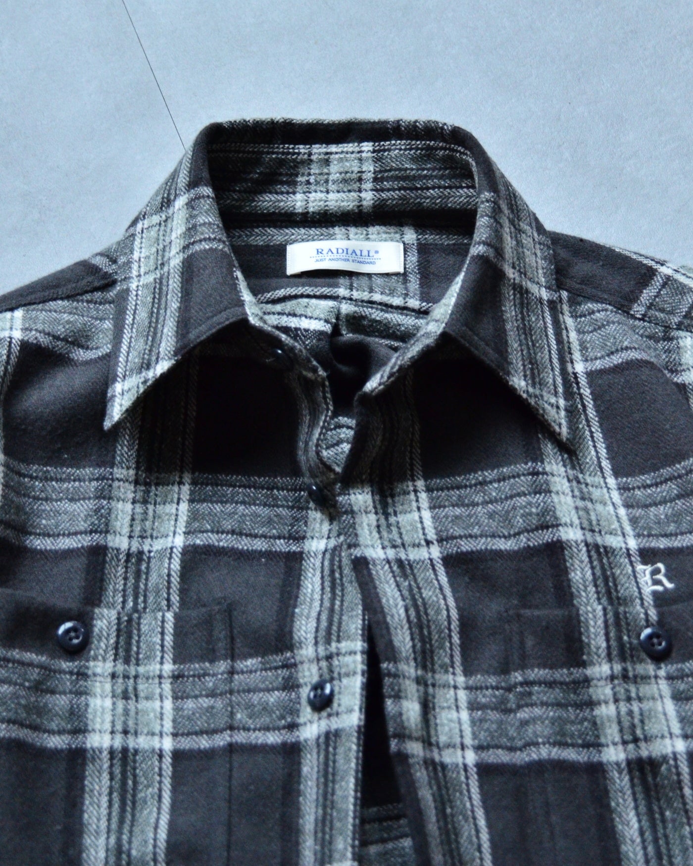 RADIALL | LO-N-SLO - C.P.O. SHIRT L/S - Black