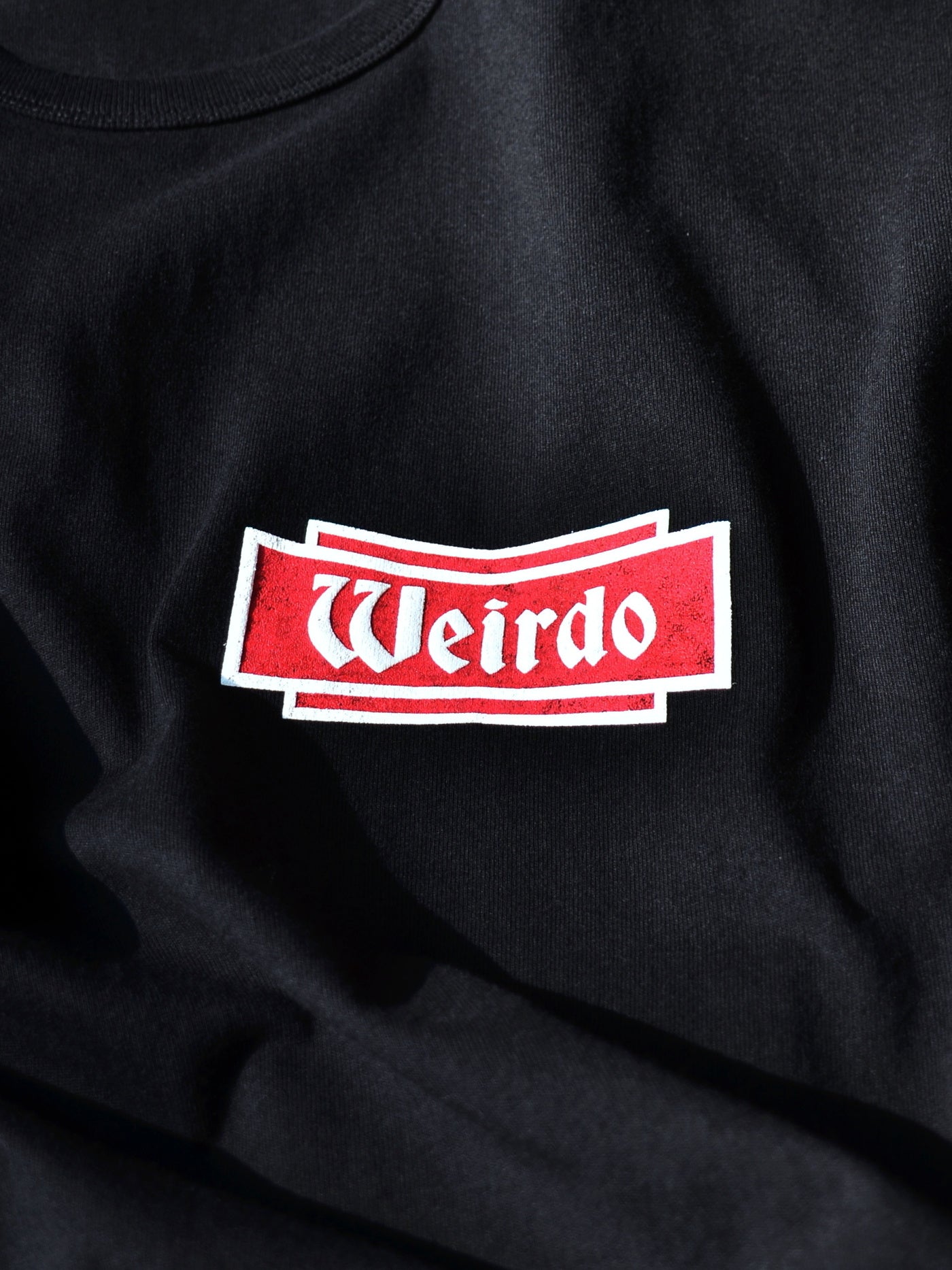 WEIRDO | FLAME - L/S T-SHIRTS - Black