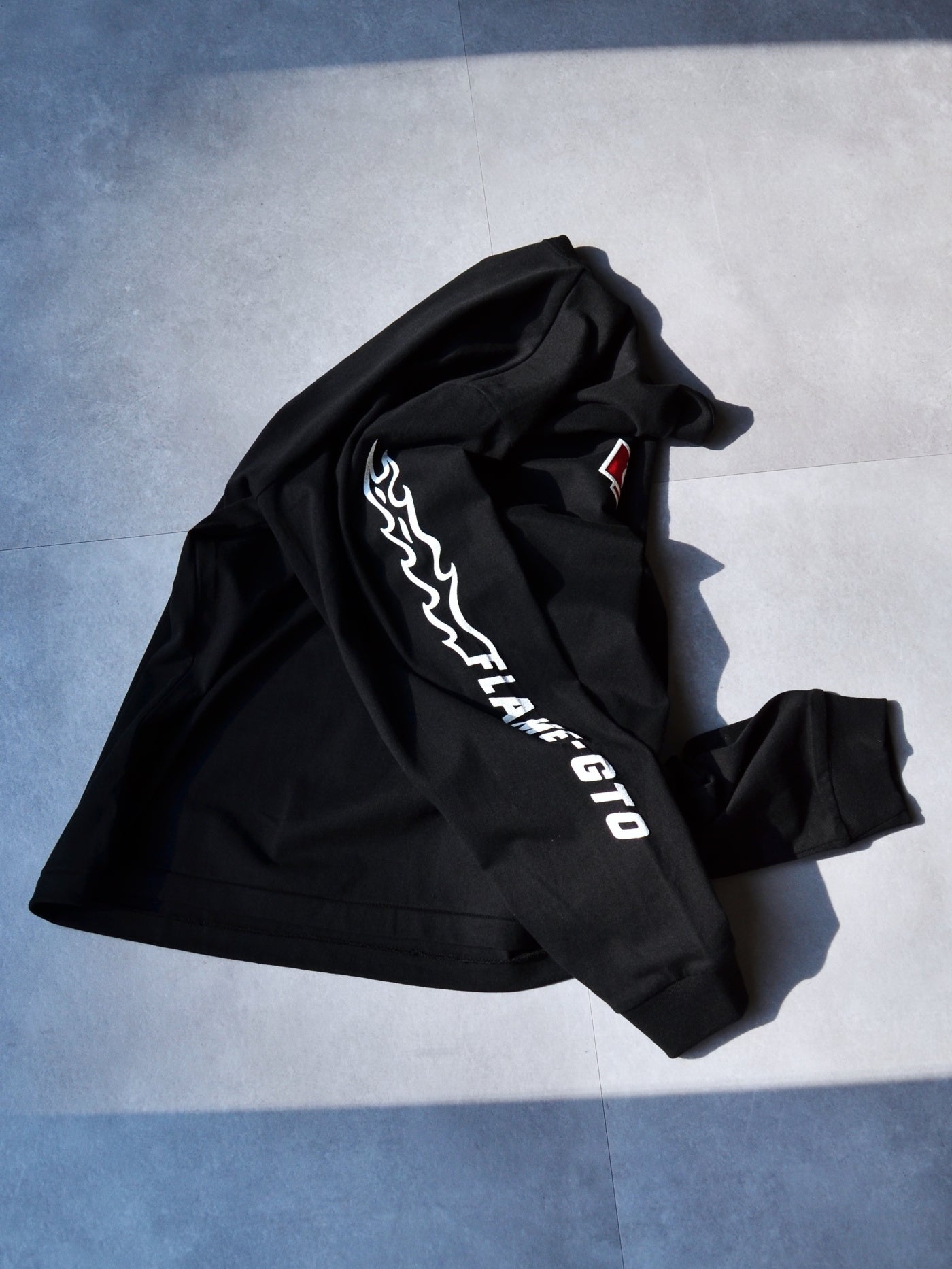 WEIRDO | FLAME - L/S T-SHIRTS - Black