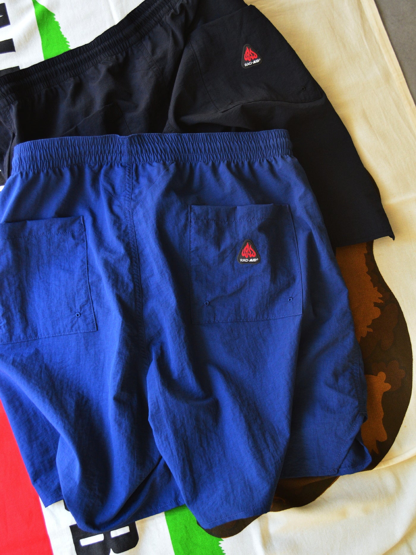 RADIALL | Lowlane - STRAIGHT FIT EASY SHORTS - Black