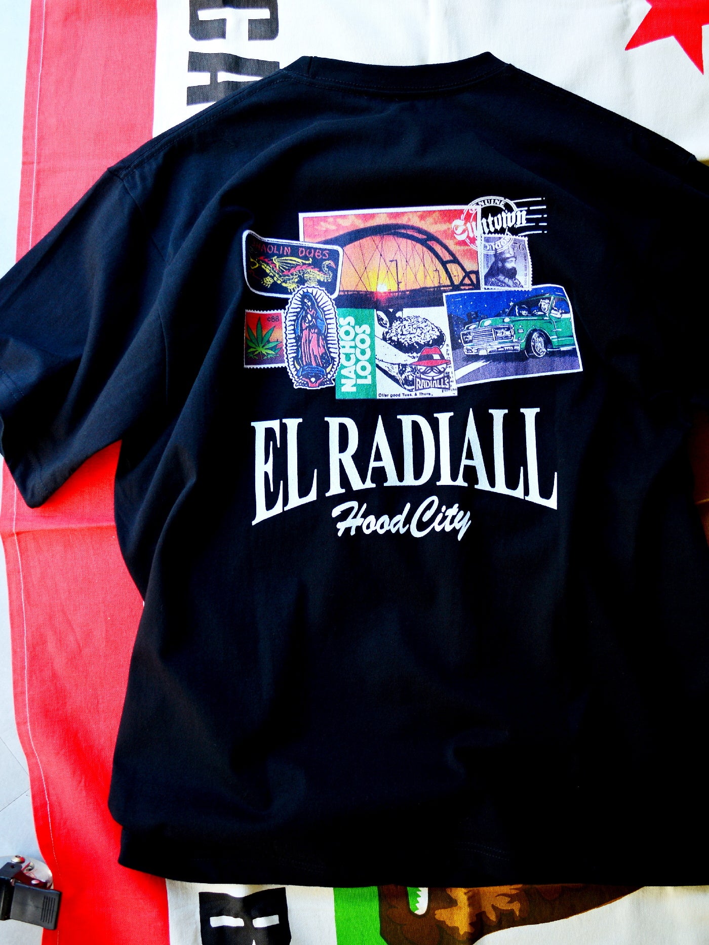 RADIALL | Hood City - CREW NECK T-SHIRT S/S - Black