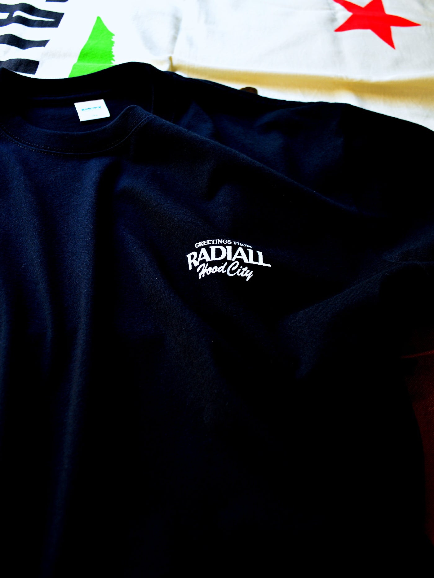 RADIALL | Hood City - CREW NECK T-SHIRT S/S - Black