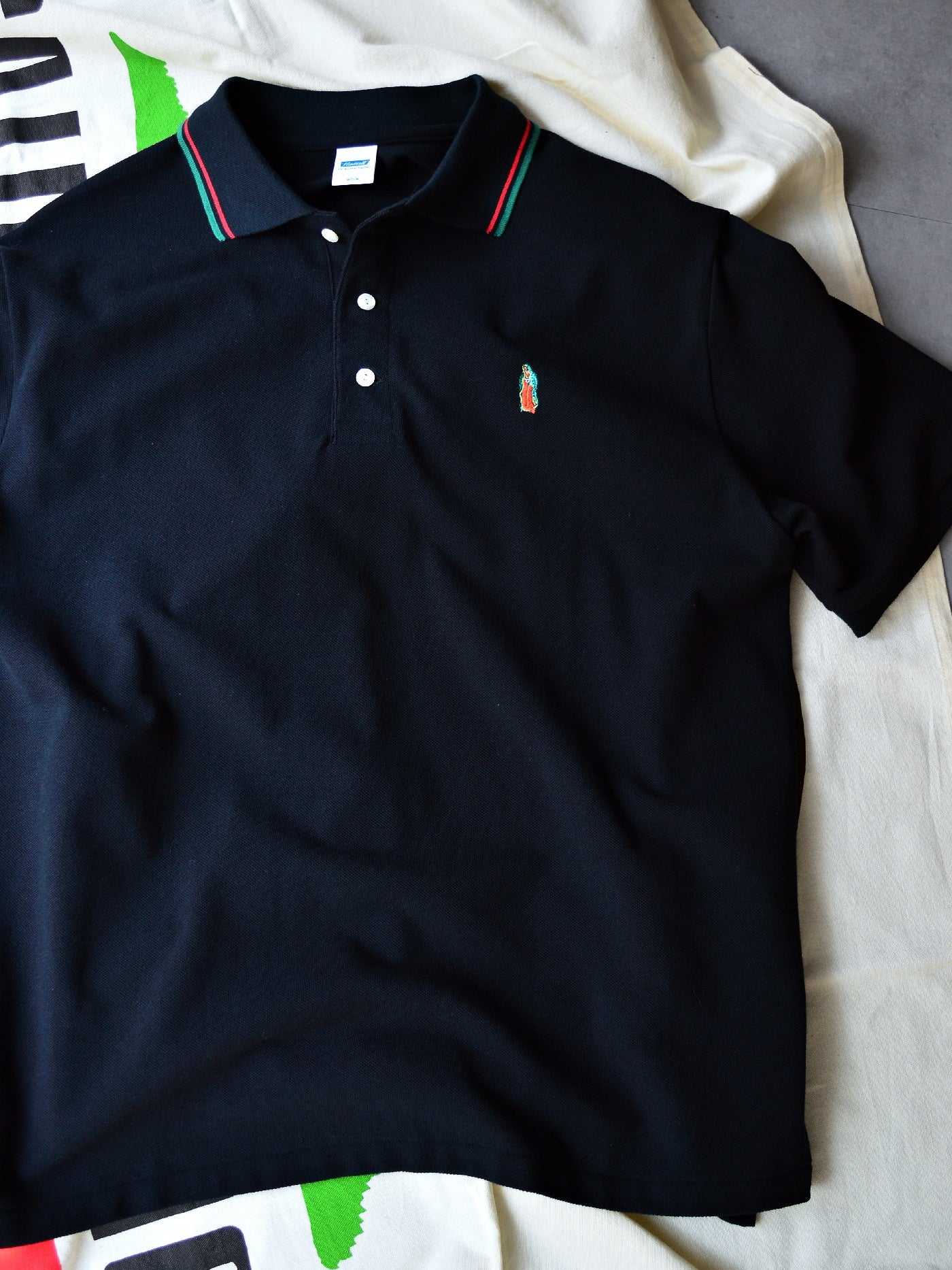 RADIALL | Charms - POLO SHIRT S/S - Black