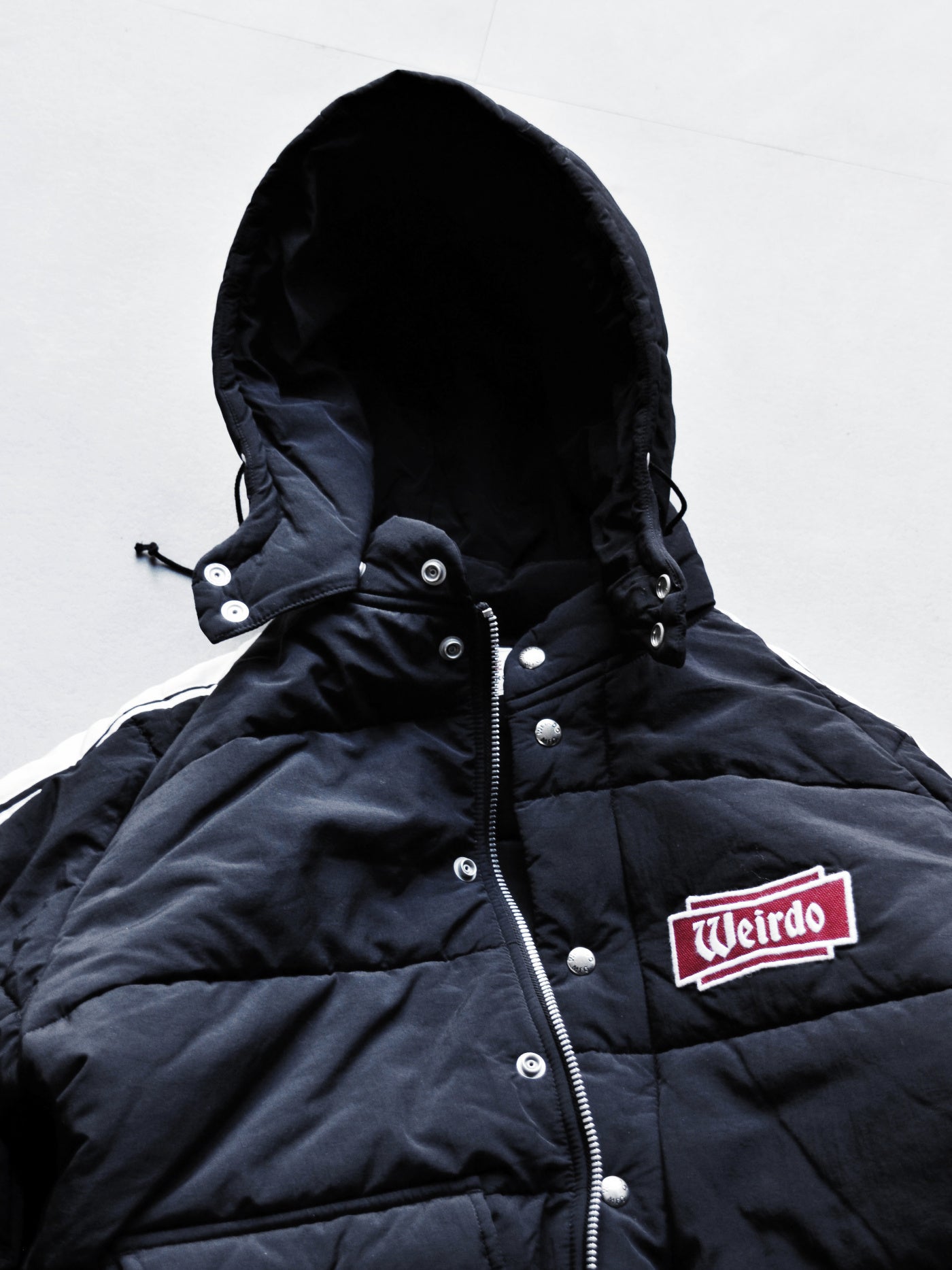 WEIRDO | FLAME - RACING JACKET - Black